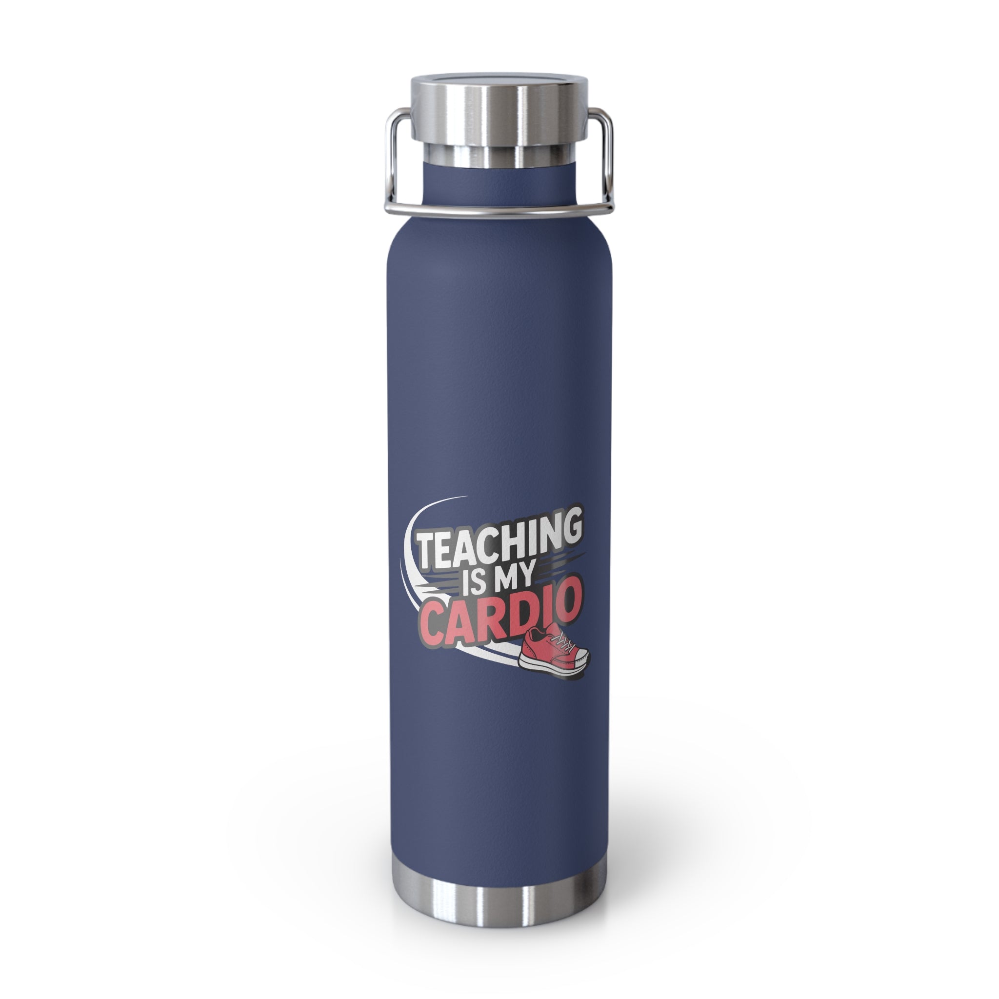 Teaching is My Cardio   -22oz Copper Teachers Tumbler