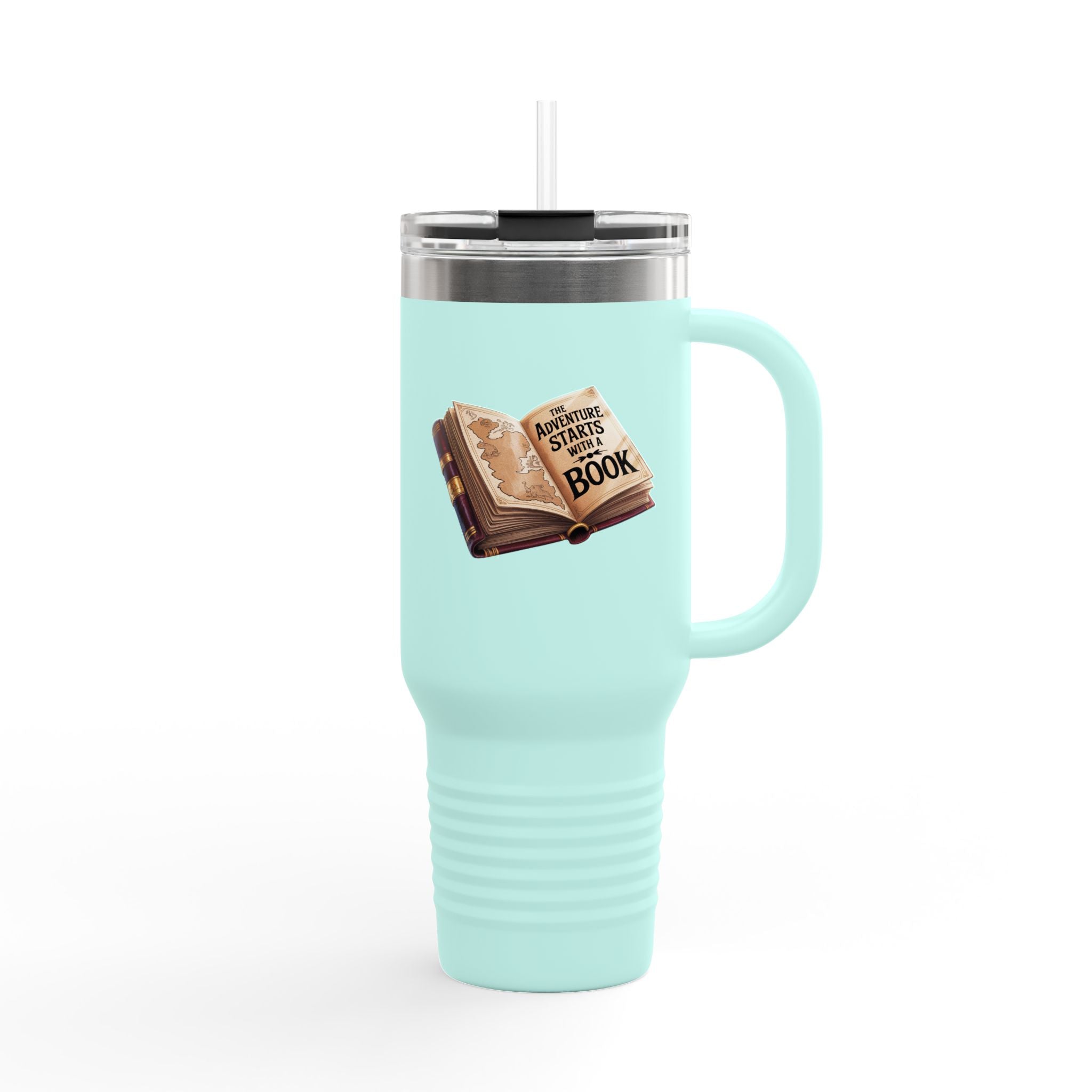 The Adventure Starts With a Book - 40oz Tumbler for Educators