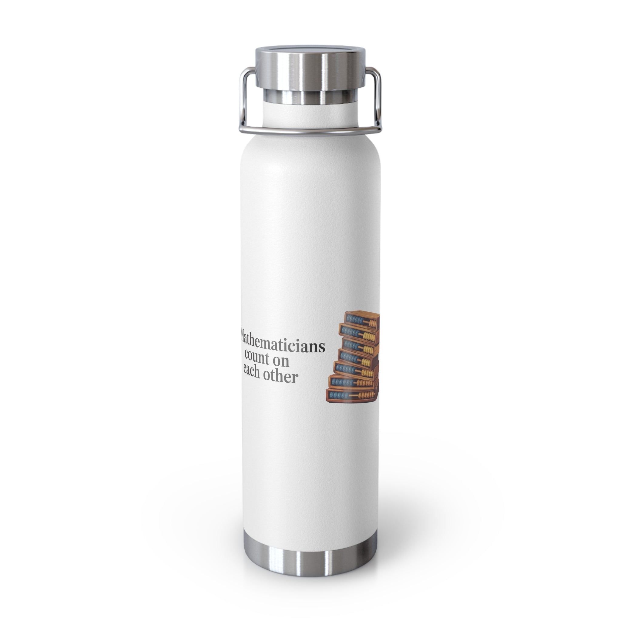 Mathematicians Count on Each Other -22oz Copper Teachers Tumbler