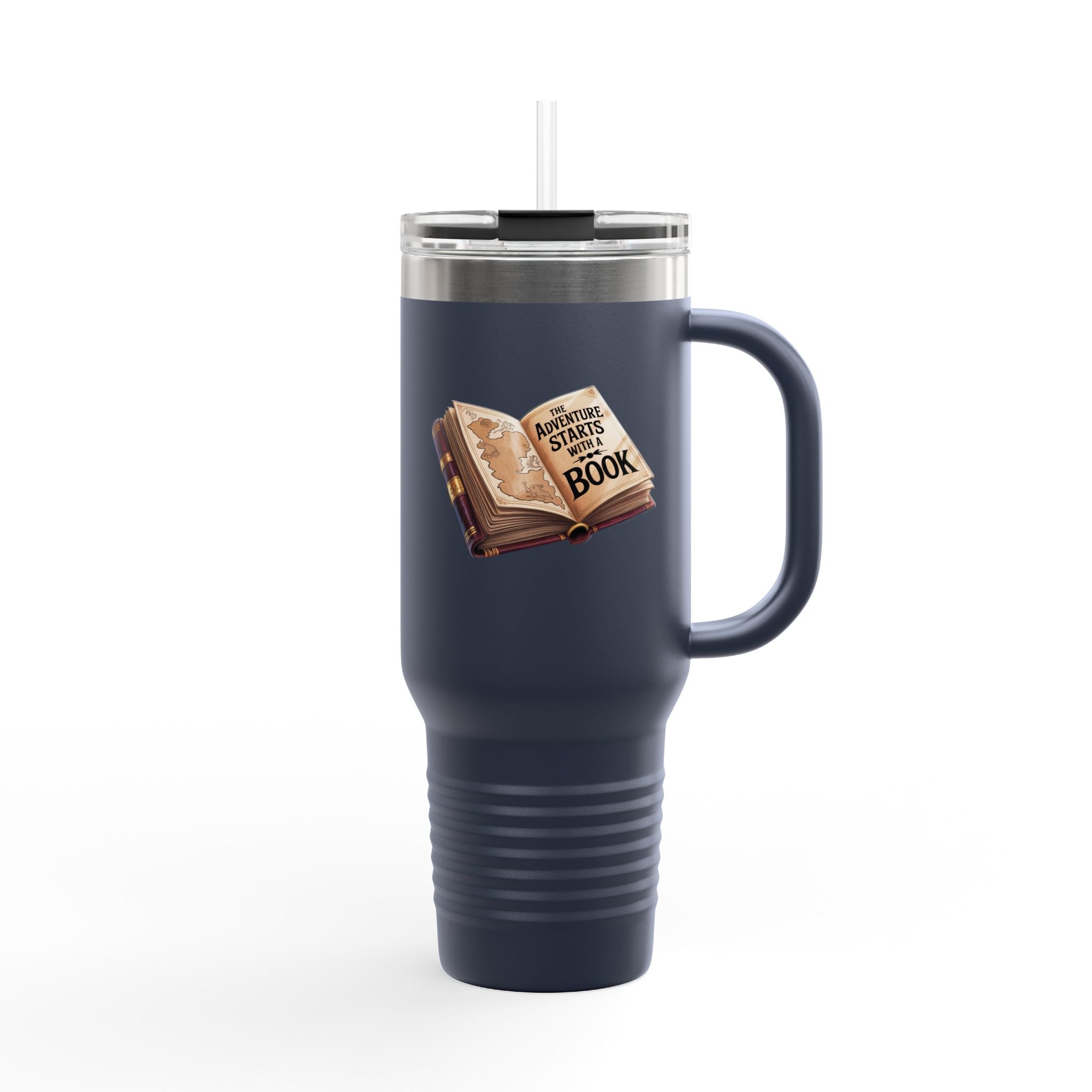 The Adventure Starts With a Book - 40oz Tumbler for Educators