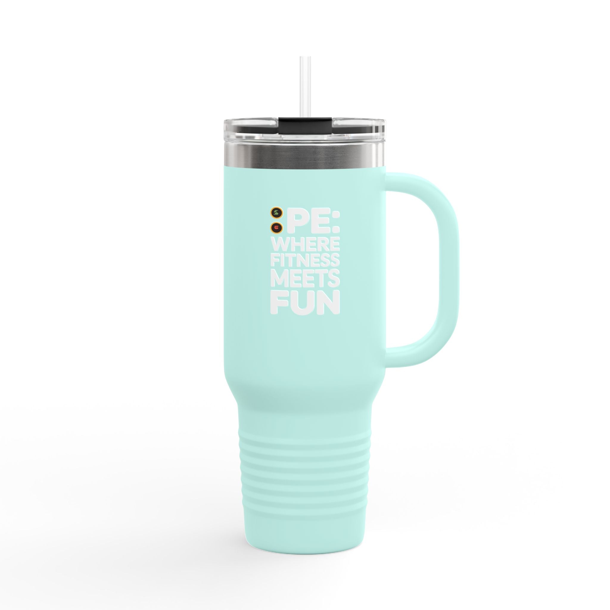 PE: Where Fitness Meets Fun - 40oz Tumbler for Educators