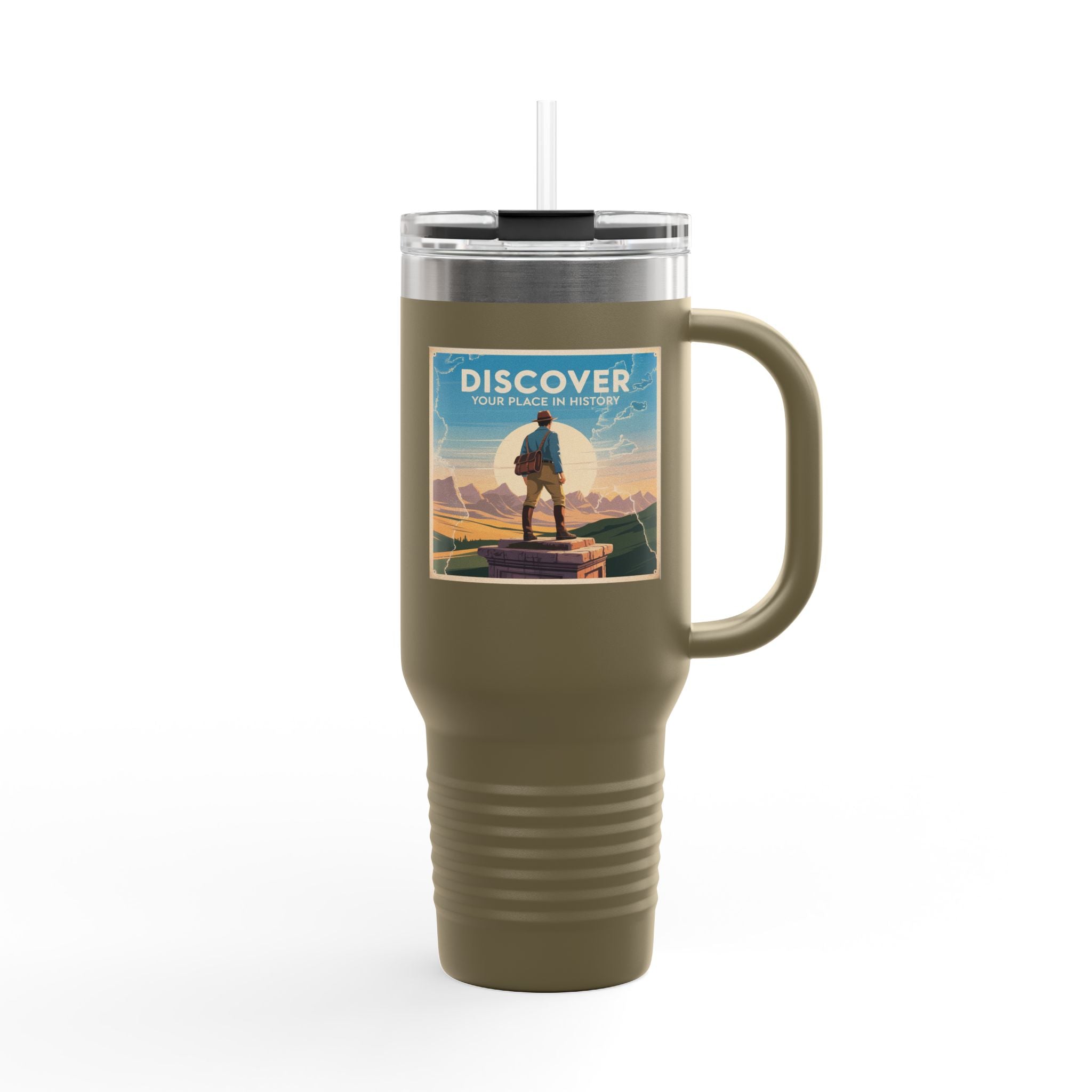 Discover Your Place in History - 40oz Tumbler for Educators