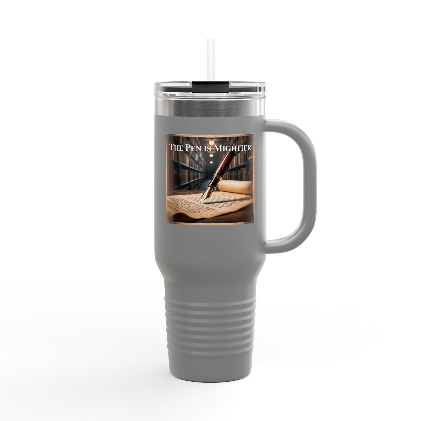 The Pen Is Mightier - 40oz Tumbler for Educators