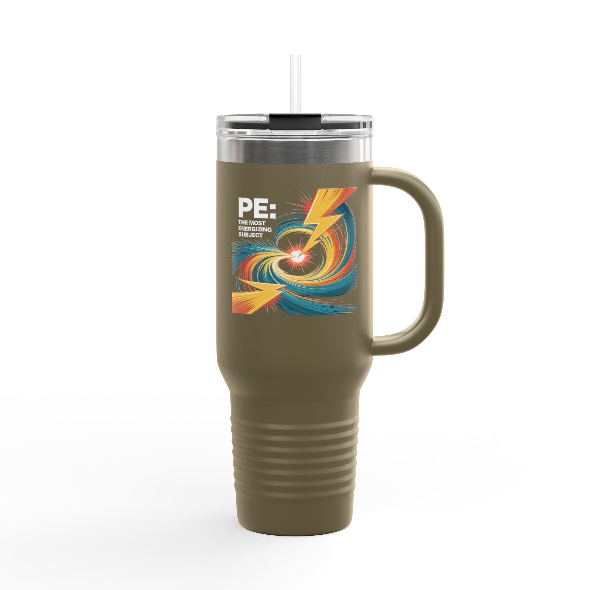 PE: The Most Energizing Subject - 40oz Tumbler for Educators