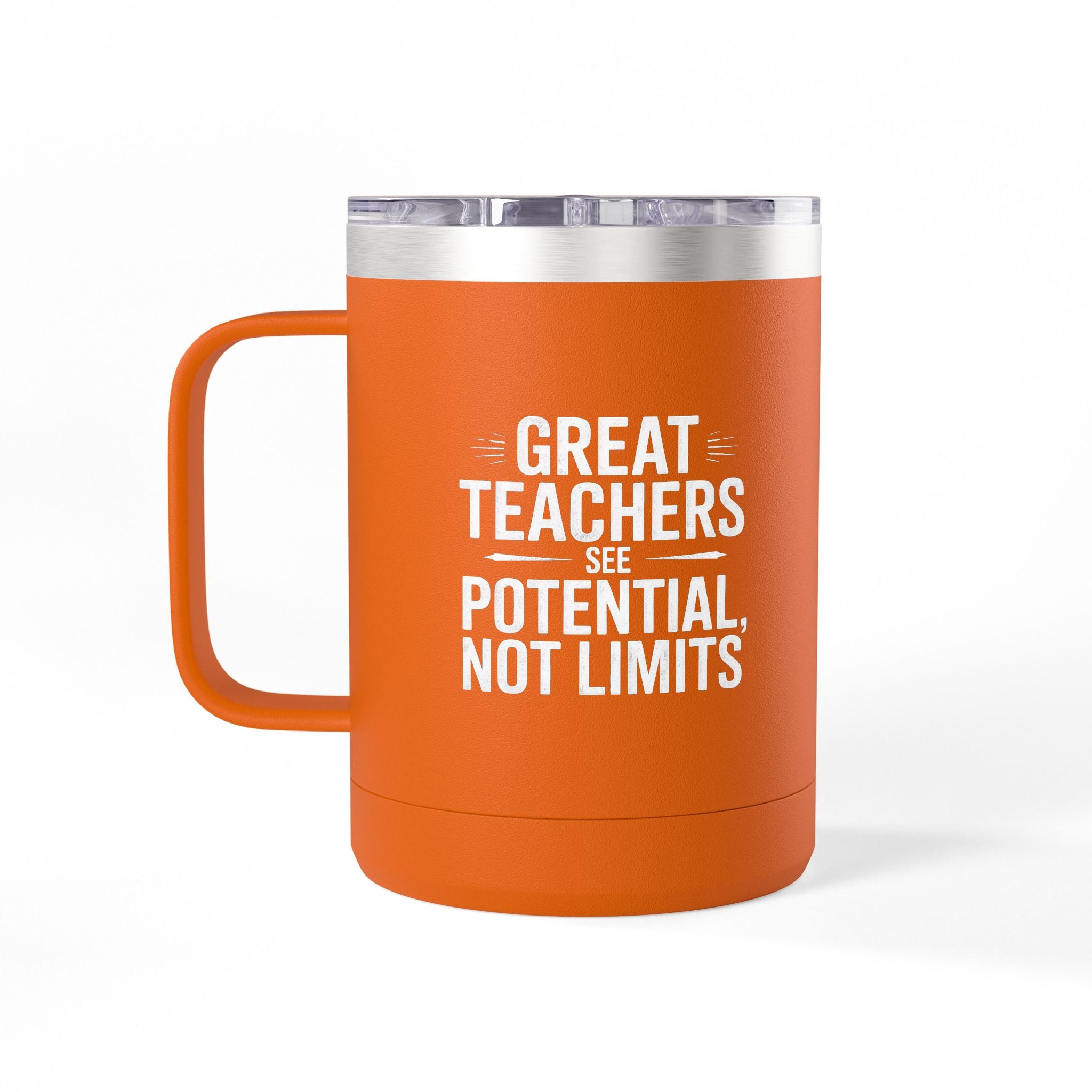 Great Teachers See Potential, Not Limits - 15oz Teacher Coffee Mug