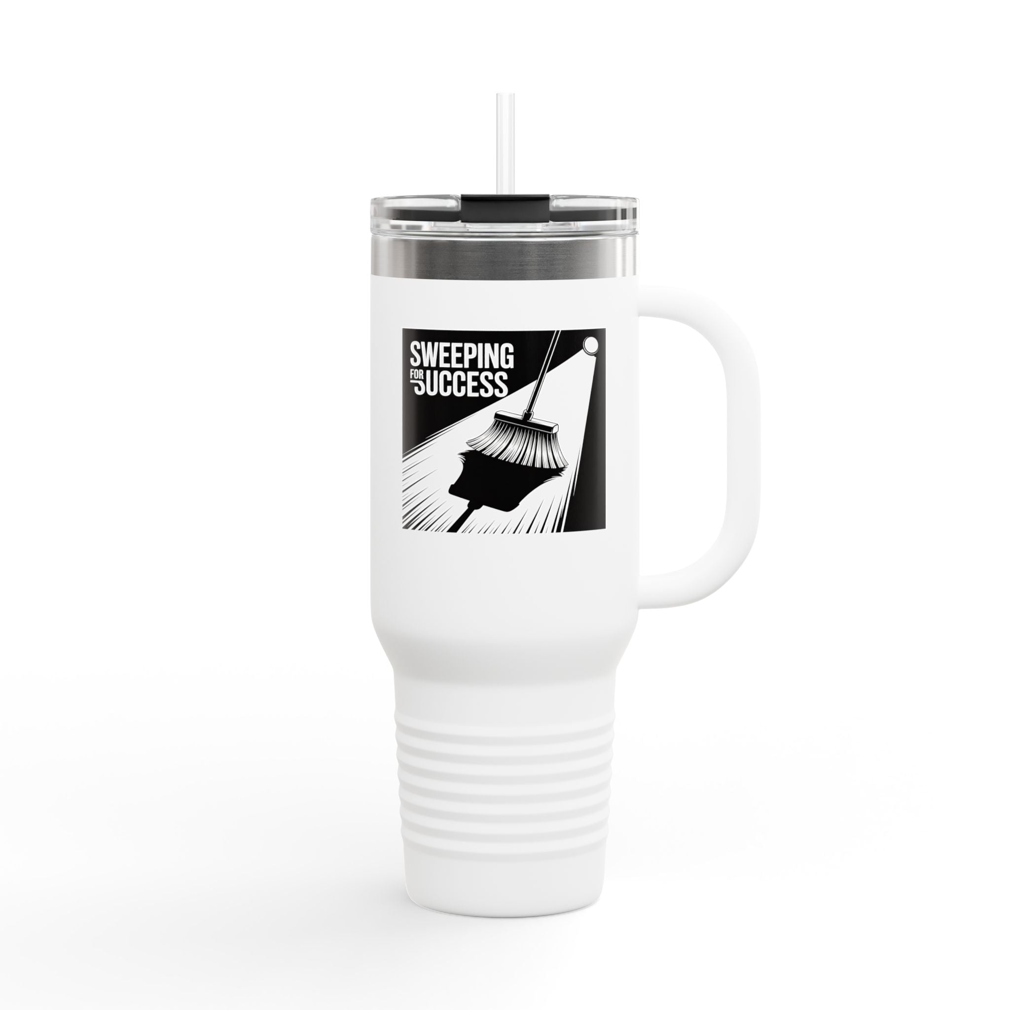 Sweeping for Success - 40oz Tumbler for Educators