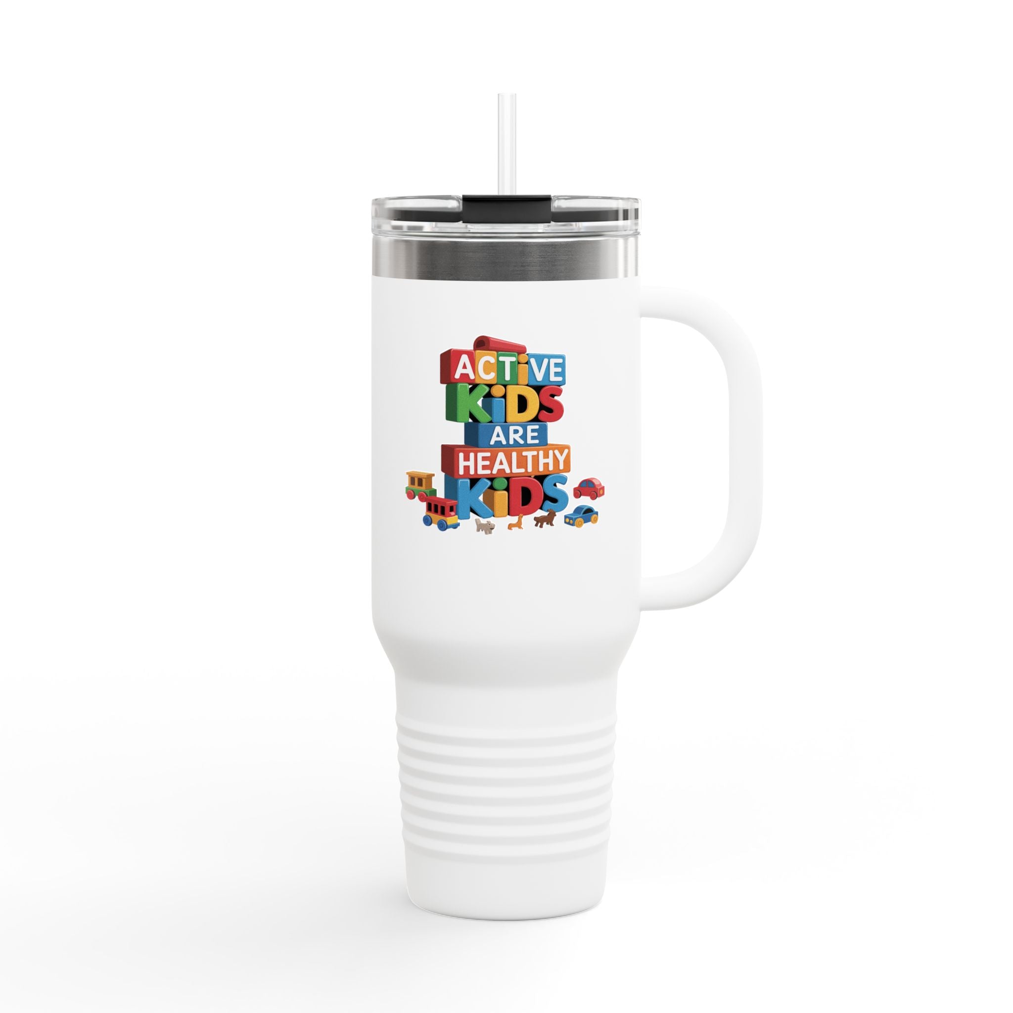 Active Kids are Healthy Kids - 40oz Tumbler for Educators