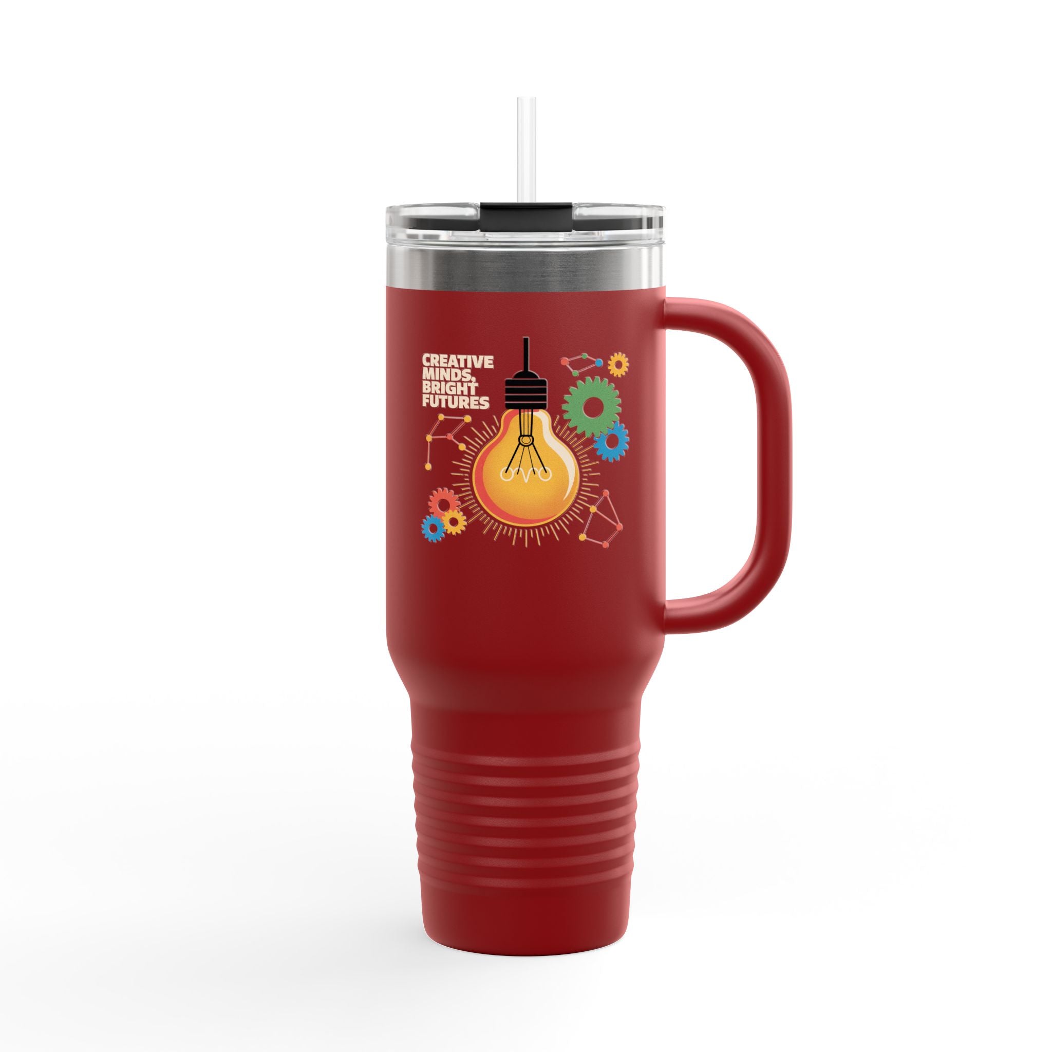 Creative Minds, Bright Futures - 40oz Tumbler for Educators