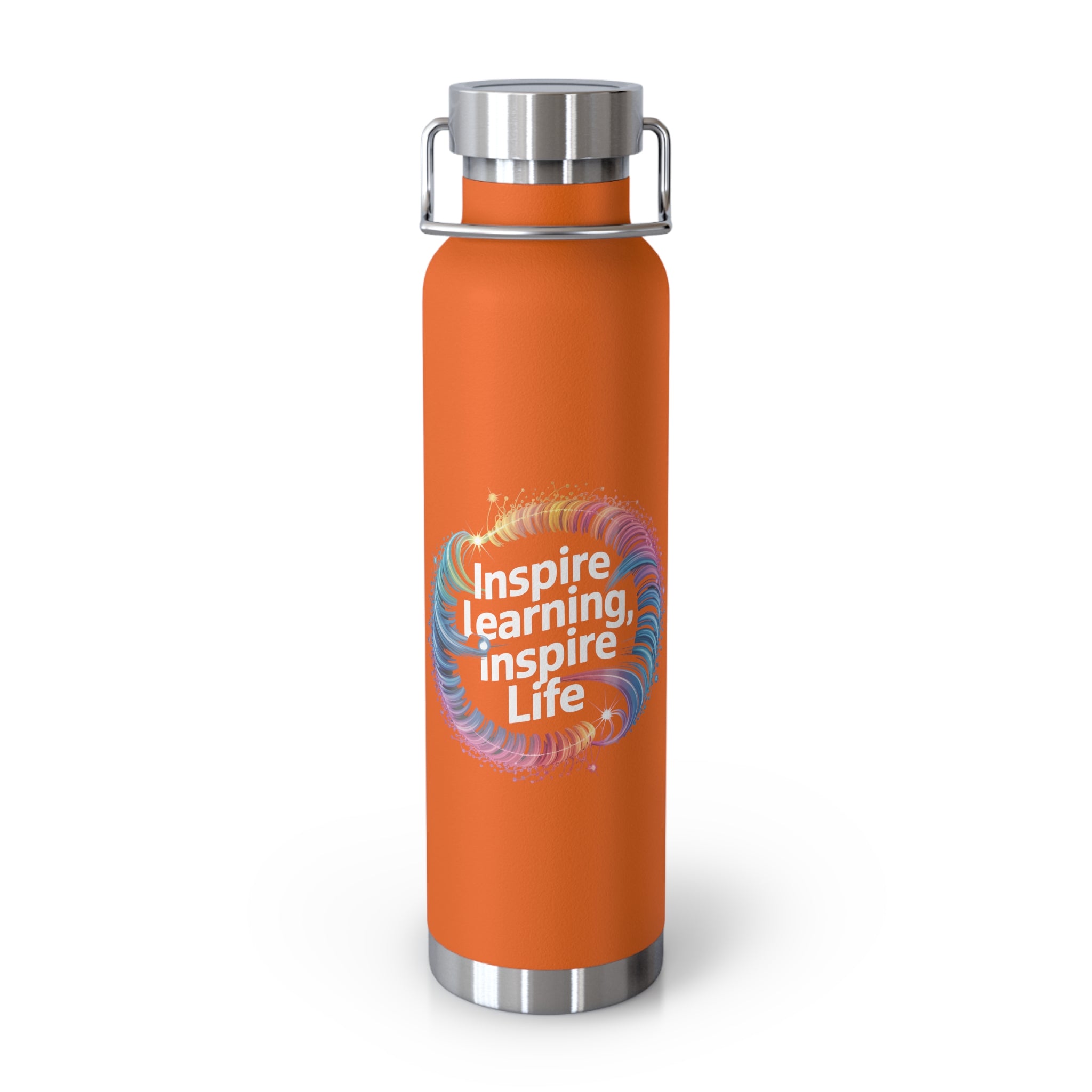 Inspire Learning, Inspire Life  -22oz Copper Teachers Tumbler