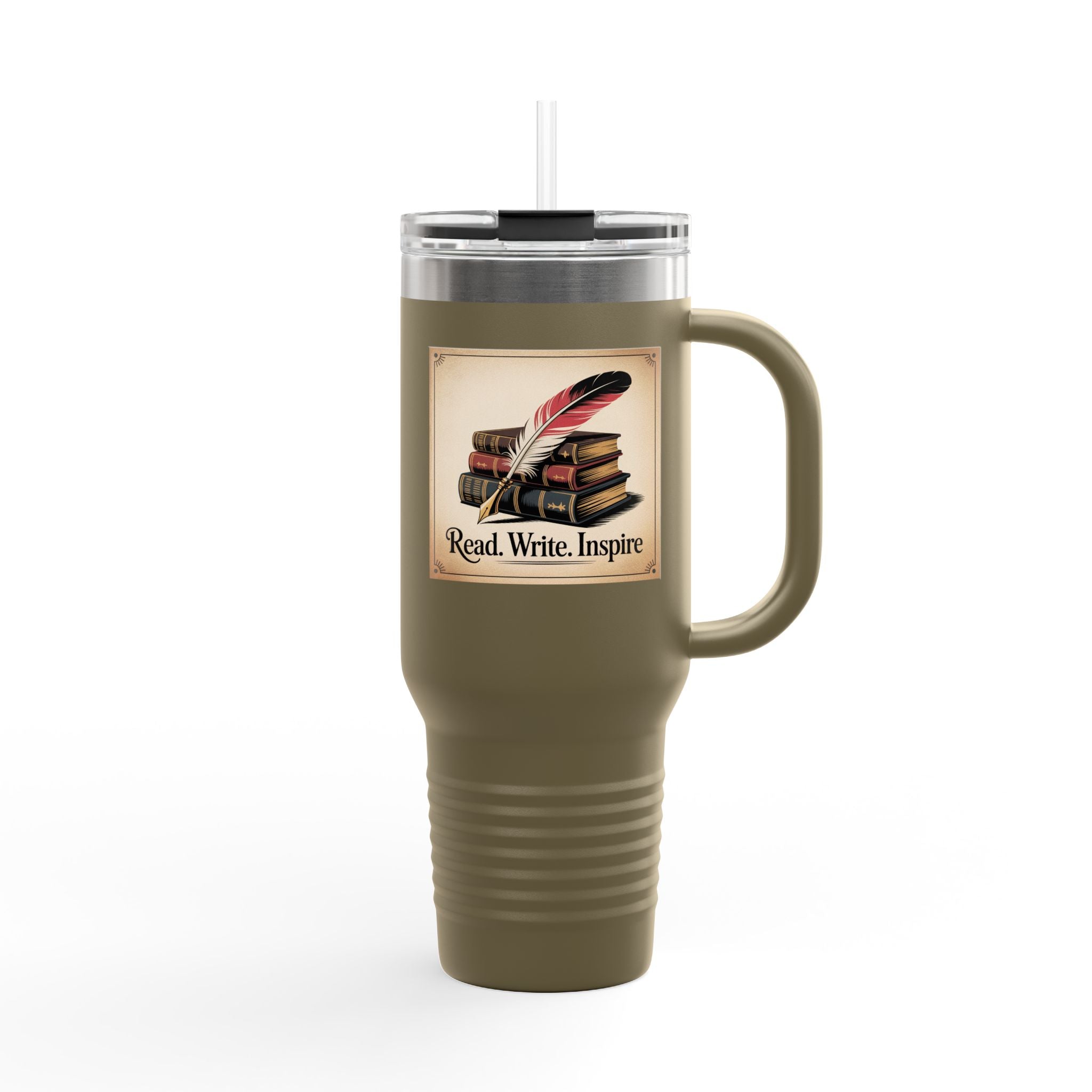 Read. Write. Inspire - 40oz Tumbler for Educators