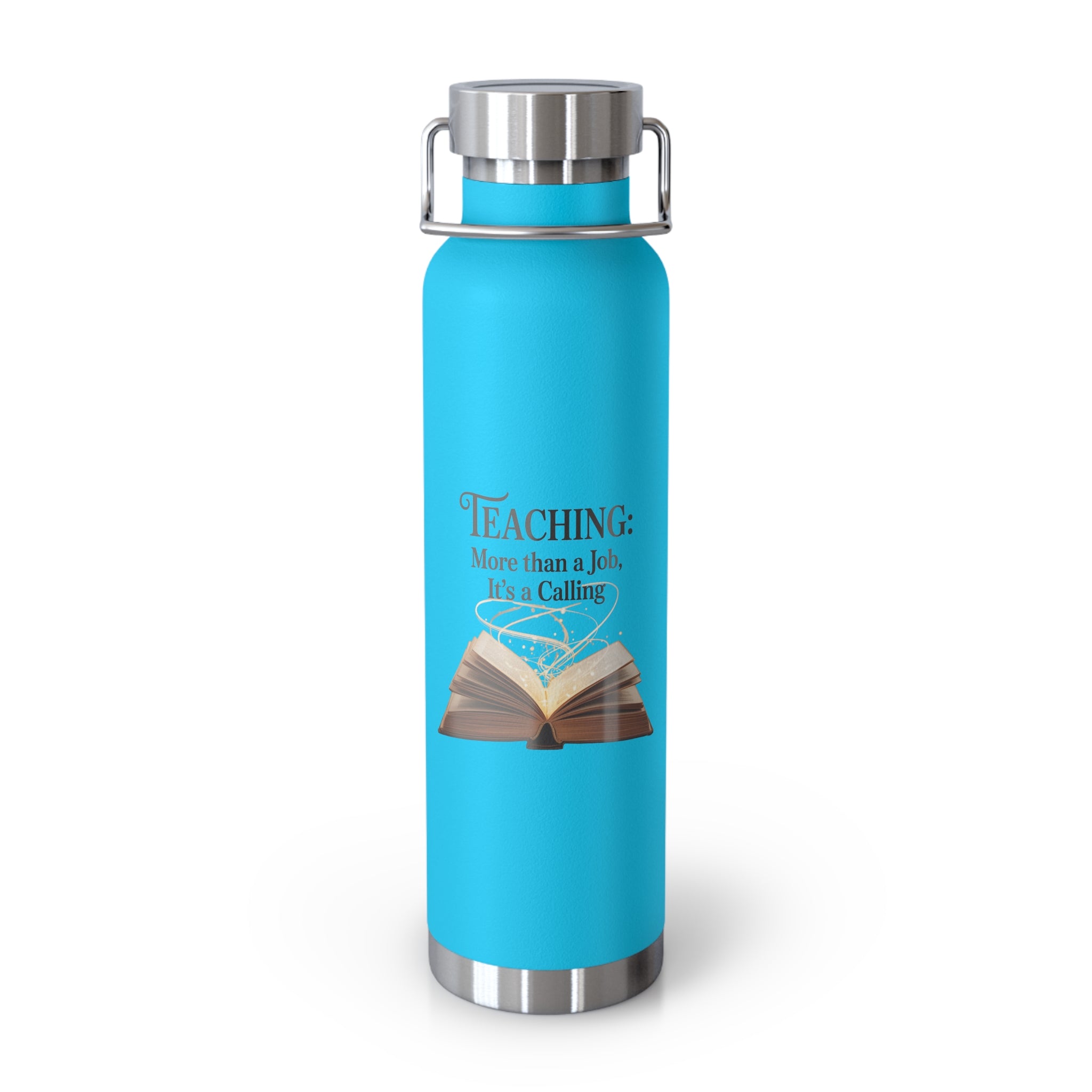 Teaching: More Than a Job, It's a Calling  -22oz Copper Teachers Tumbler