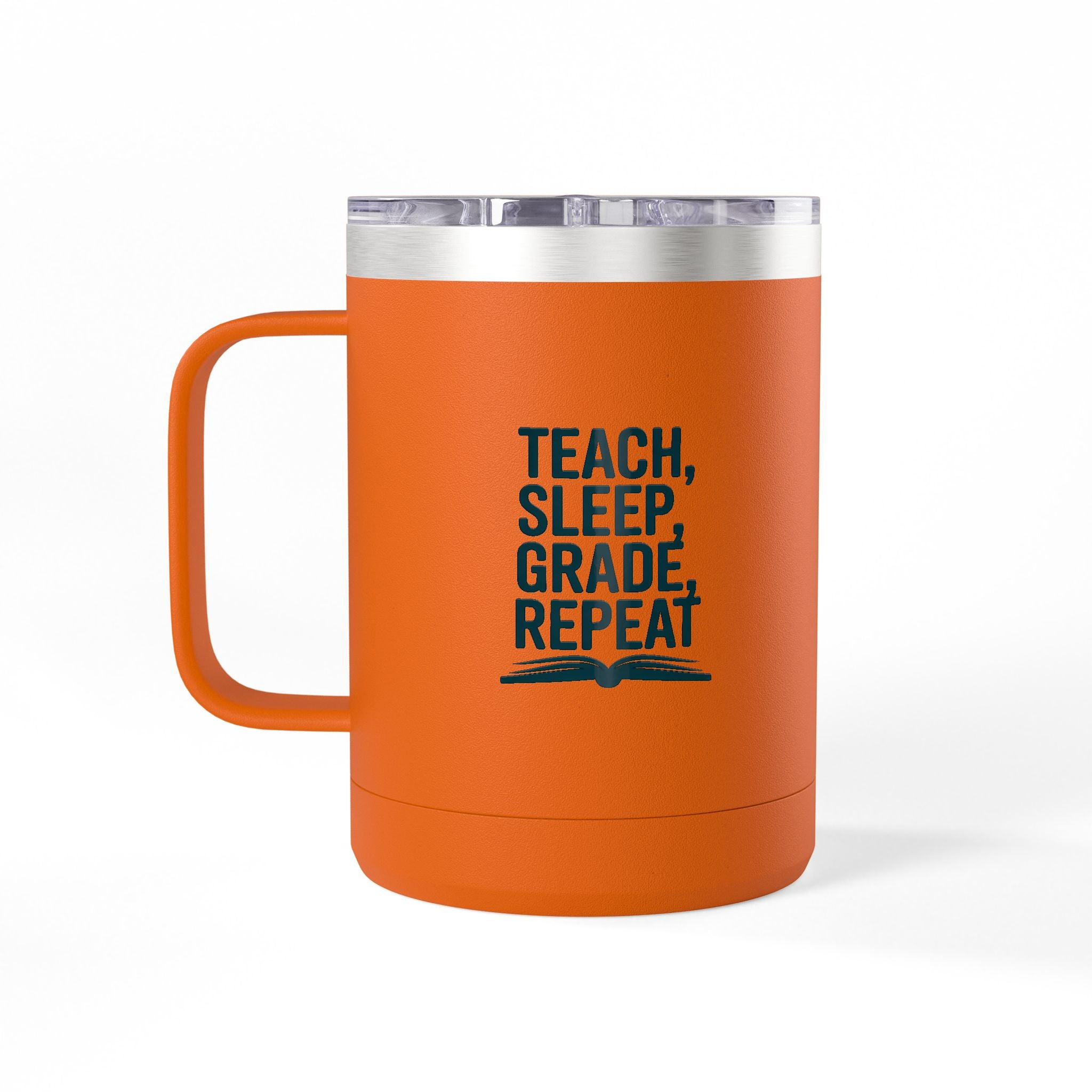 Teach, Sleep, Grade, Repeat - 15oz Teacher Coffee Mug