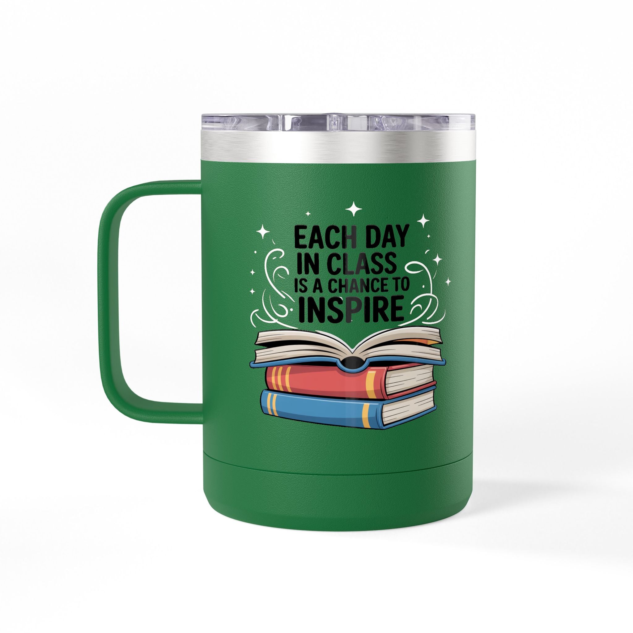 Each Day in Class is a Change to Inspire - 15oz Teacher Coffee Mug