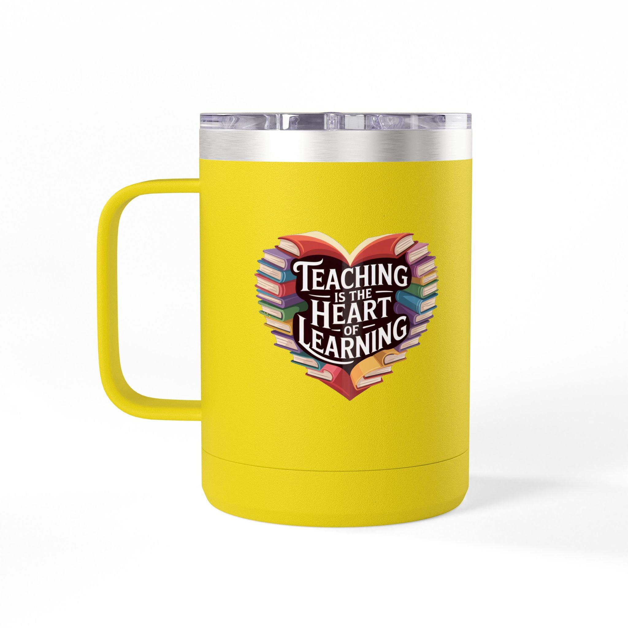 Teaching is the Heart of Learning - 15oz Teacher Coffee Mug