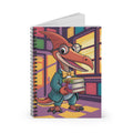 Cartoon Pteranodon  -  Lined Spiral Notebook