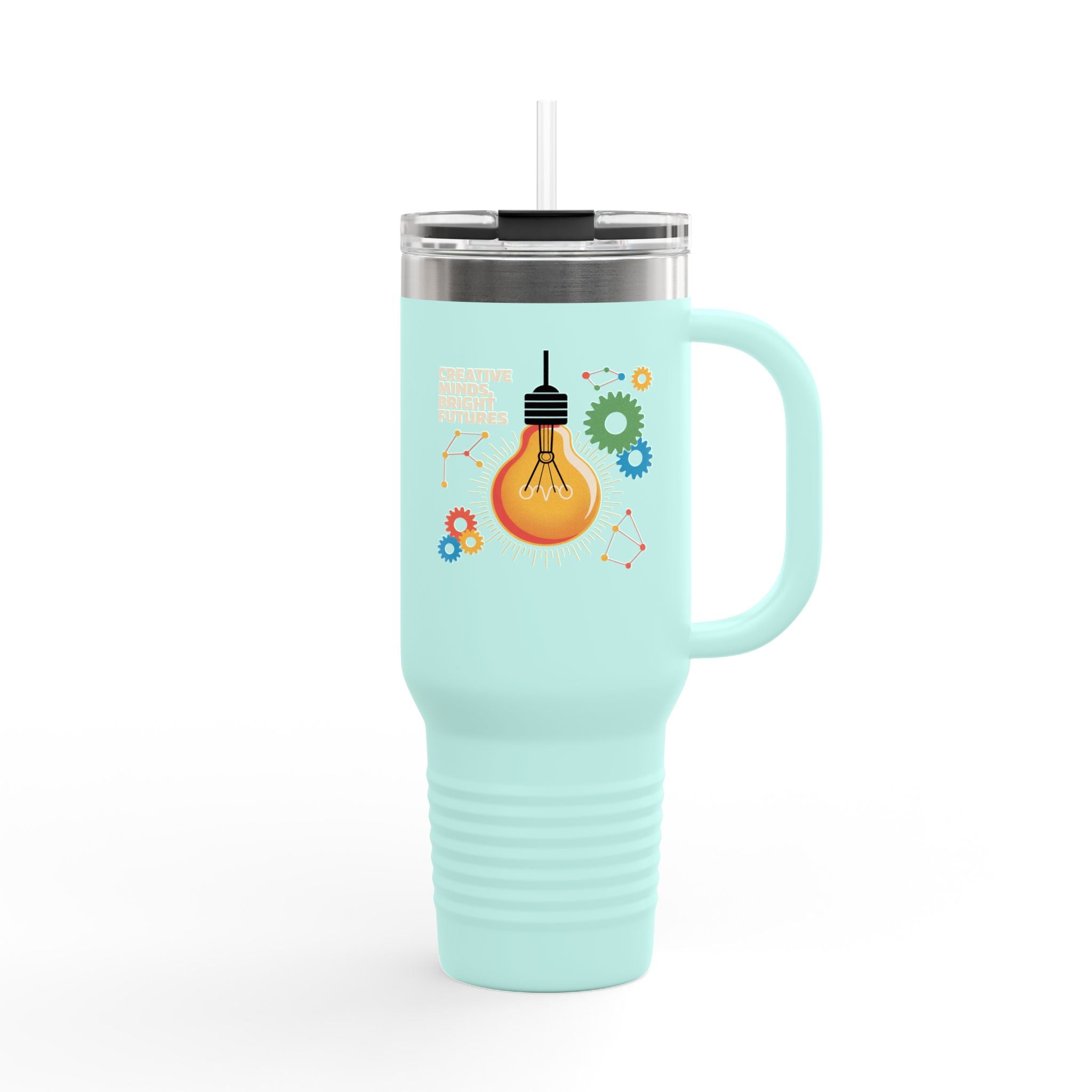 Creative Minds, Bright Futures - 40oz Tumbler for Educators