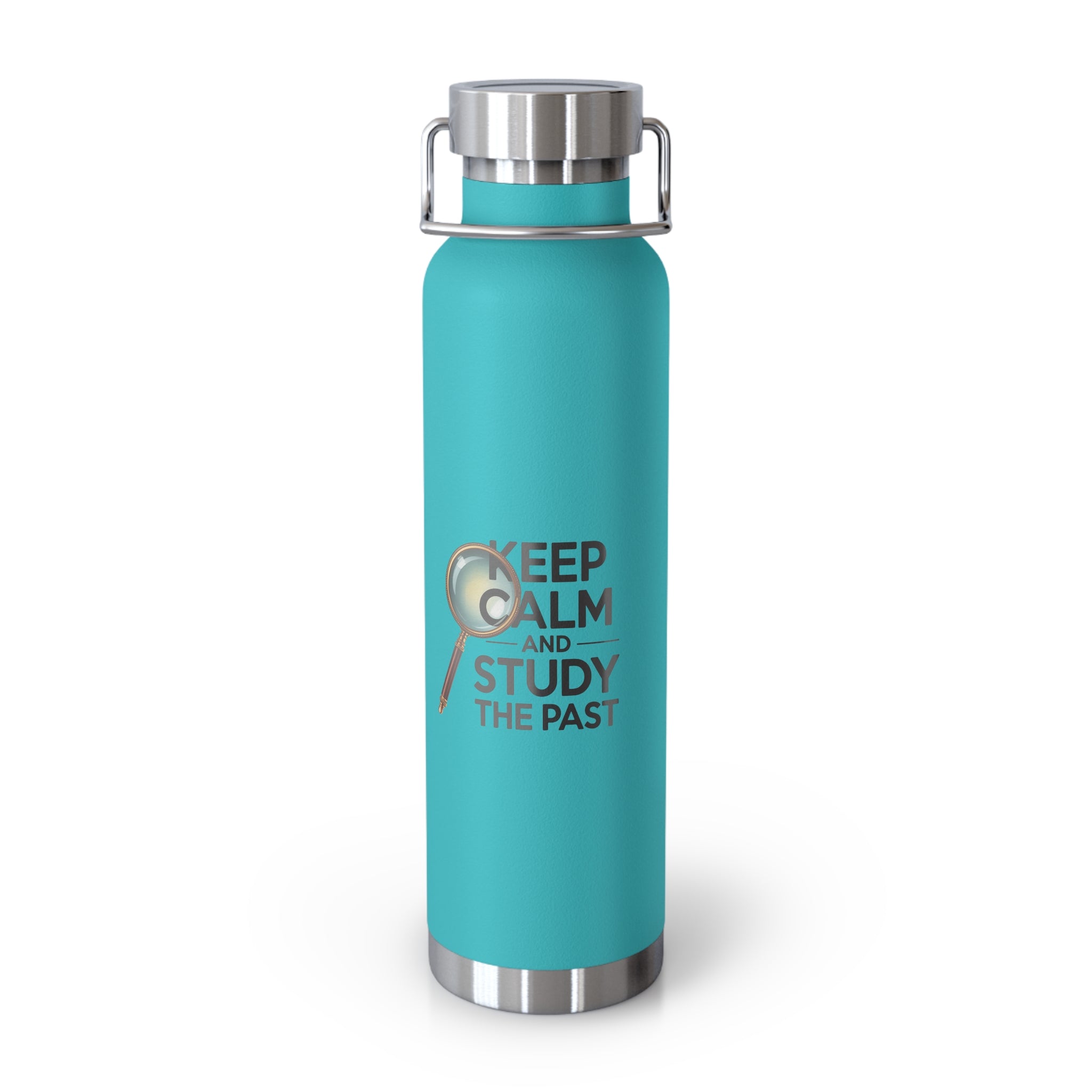 Keep Calm and Study the Past -22oz Copper Teachers Tumbler