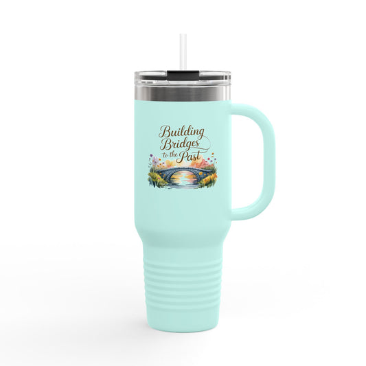 Building the Pages of the Past - 40oz Tumbler for Educators