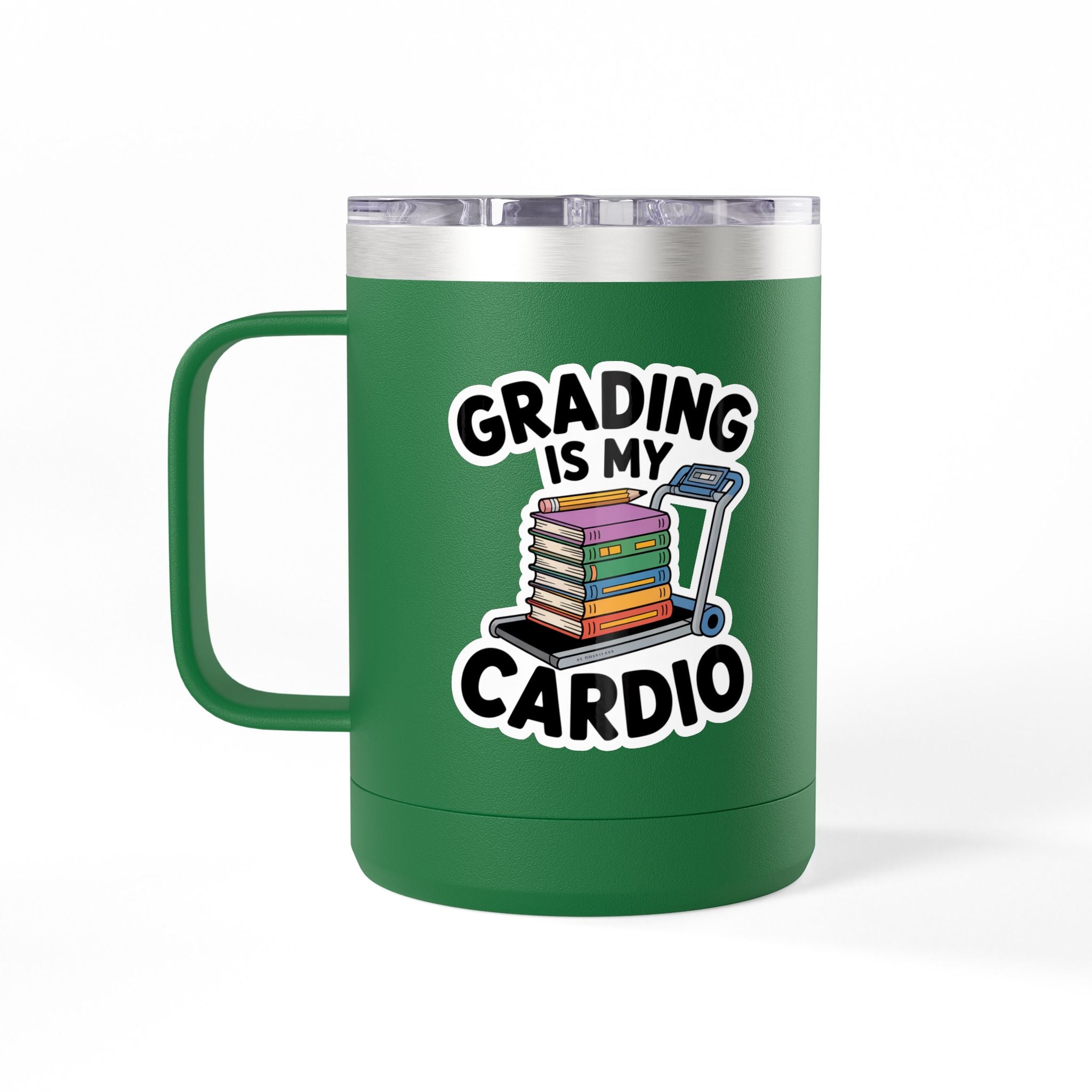 Grading is my Cardio - 15oz Teacher Coffee Mug