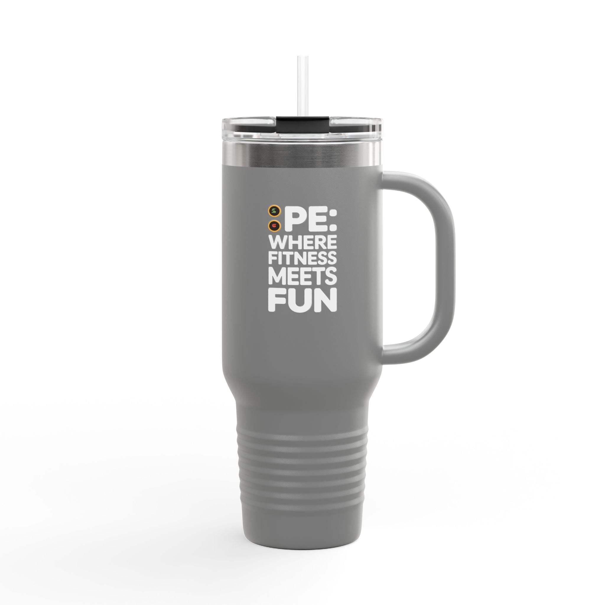 PE: Where Fitness Meets Fun - 40oz Tumbler for Educators