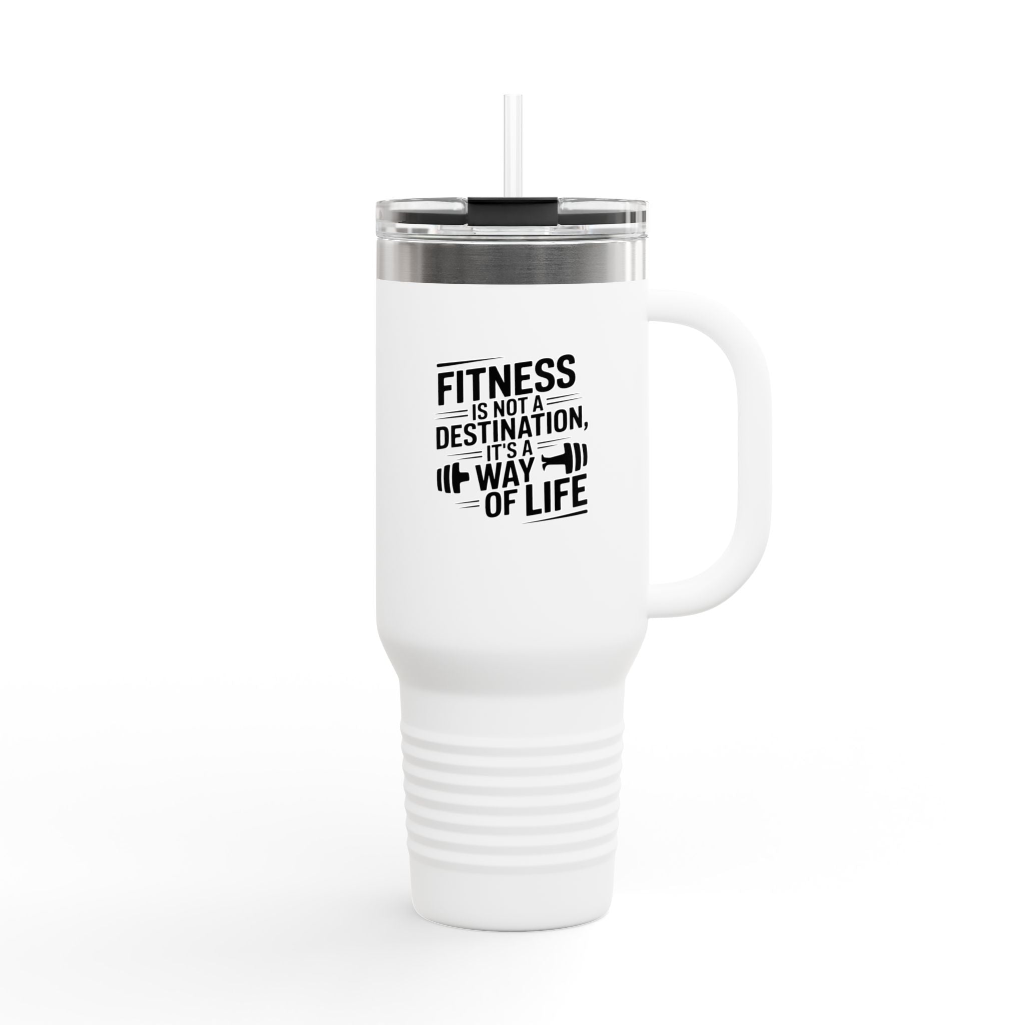 Fitness is Not a Destination, It's a Way of Life - 40oz Tumbler for Educators