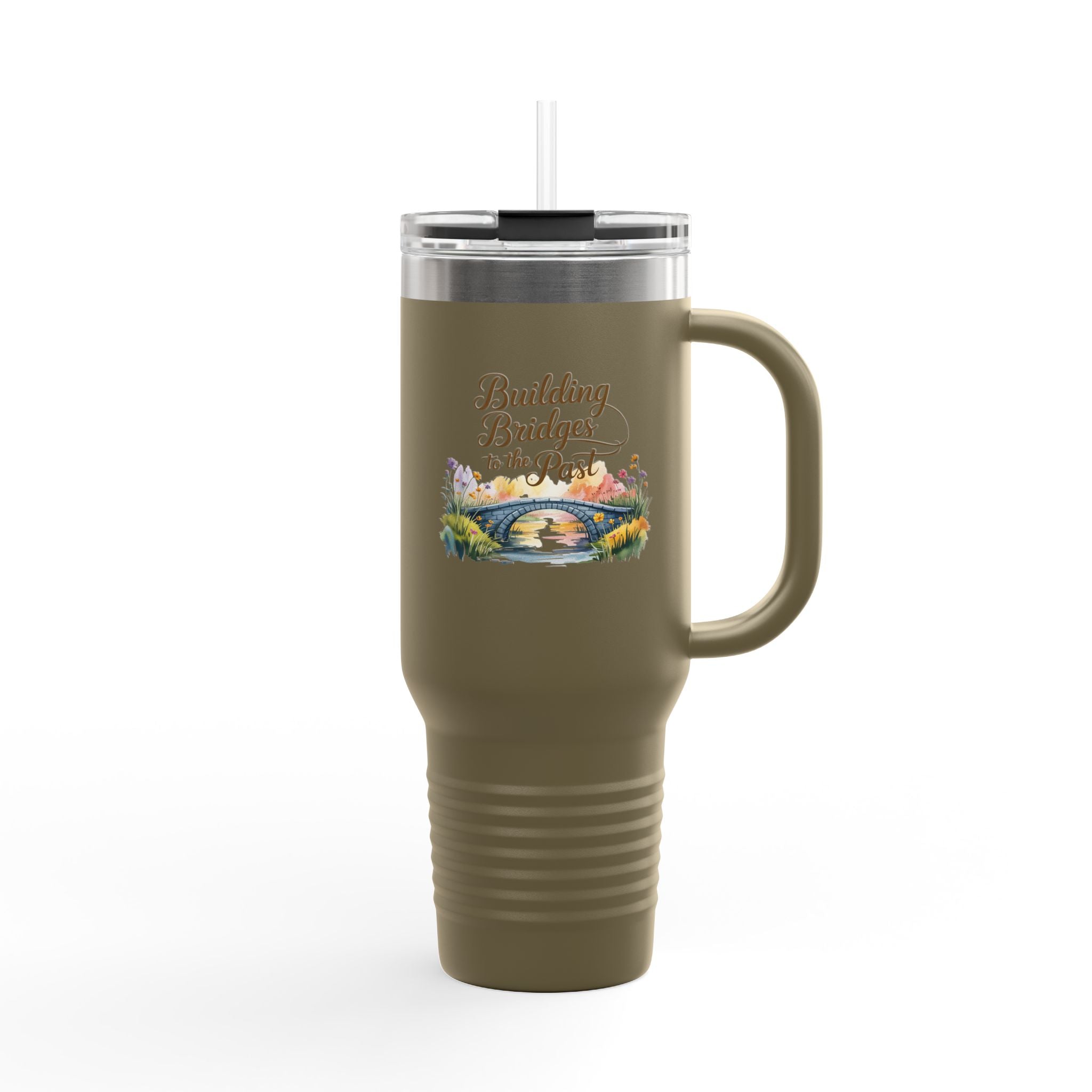 Building the Pages of the Past - 40oz Tumbler for Educators