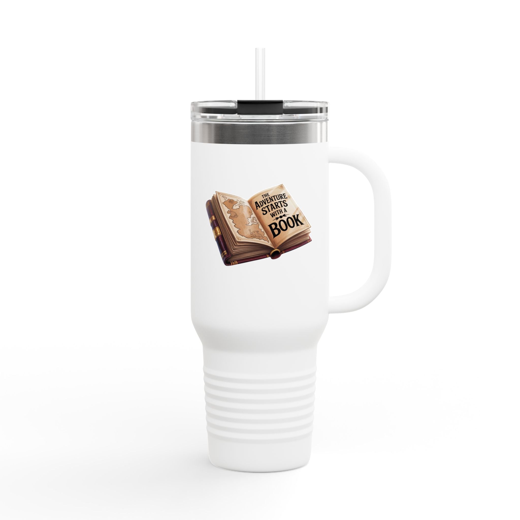 The Adventure Starts With a Book - 40oz Tumbler for Educators