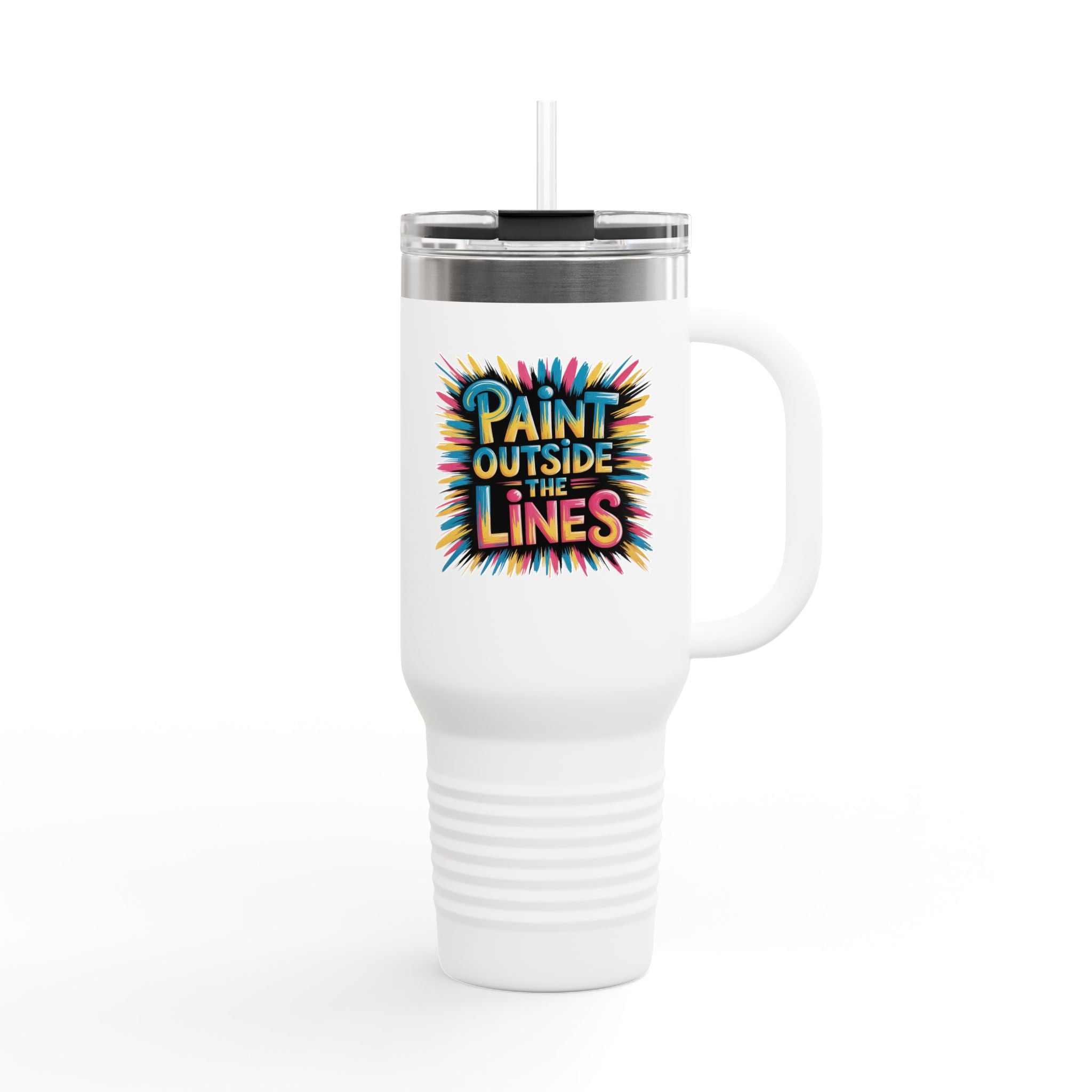 Paint Outside the Lines - 40oz Tumbler for Educators