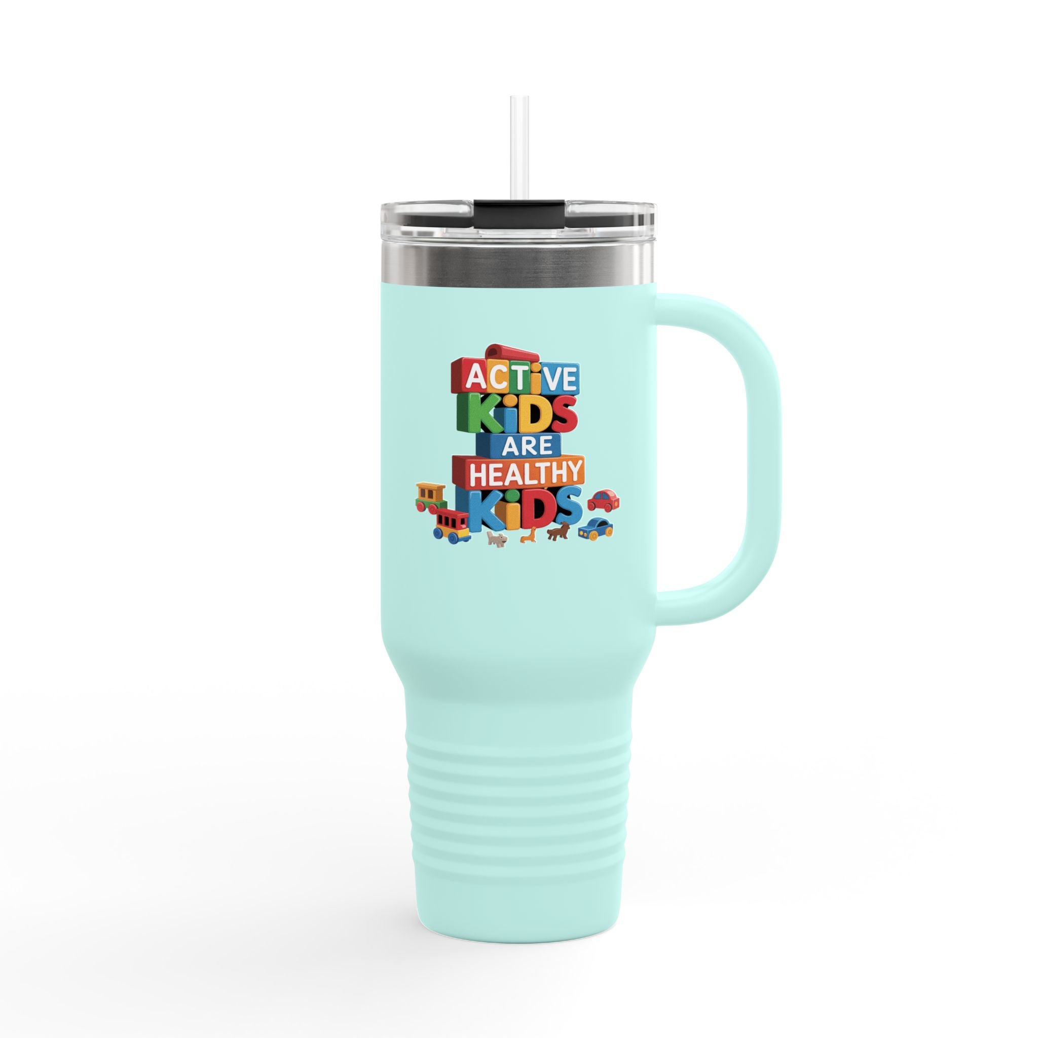 Active Kids are Healthy Kids - 40oz Tumbler for Educators
