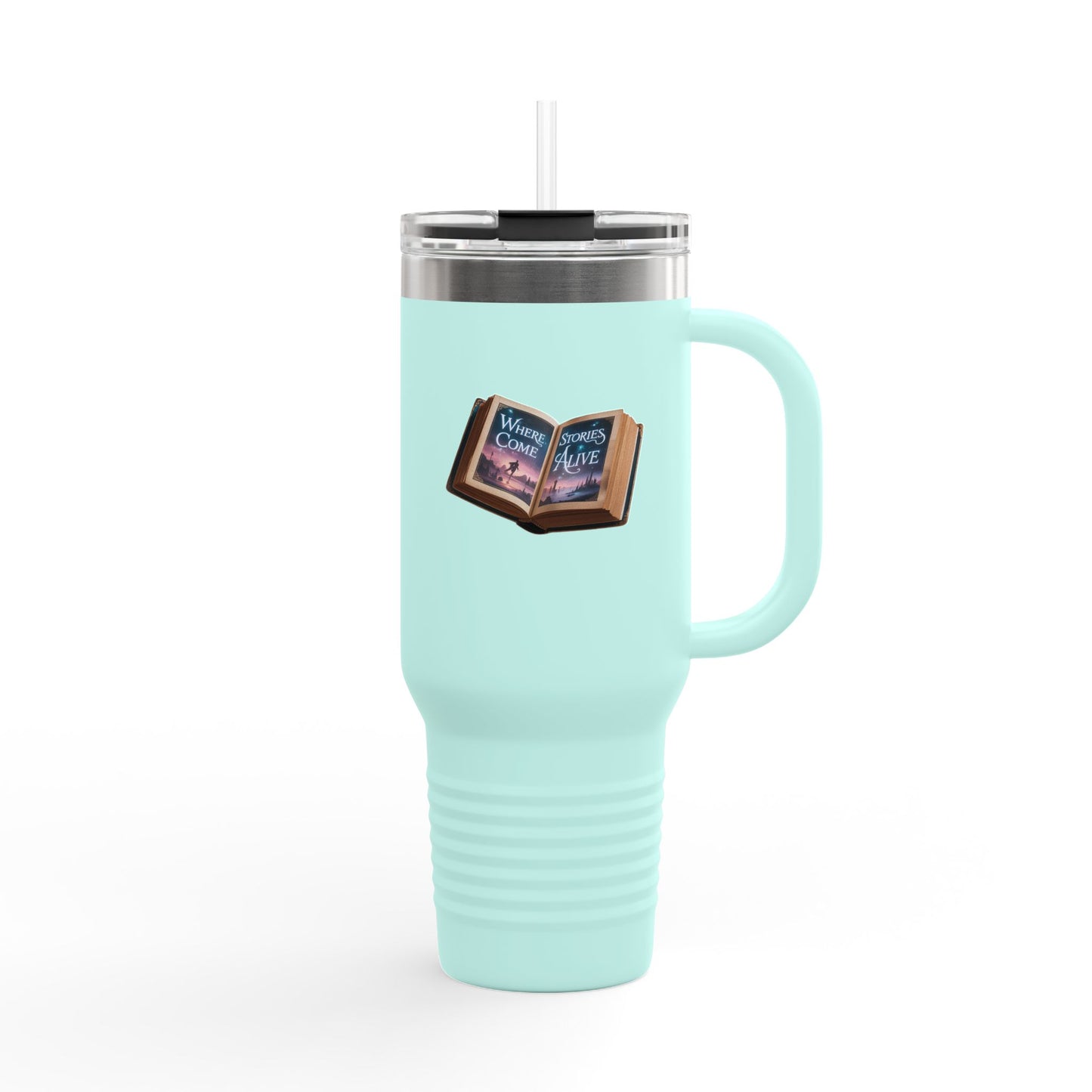Where Stories Come Alive - 40oz Tumbler for Educators