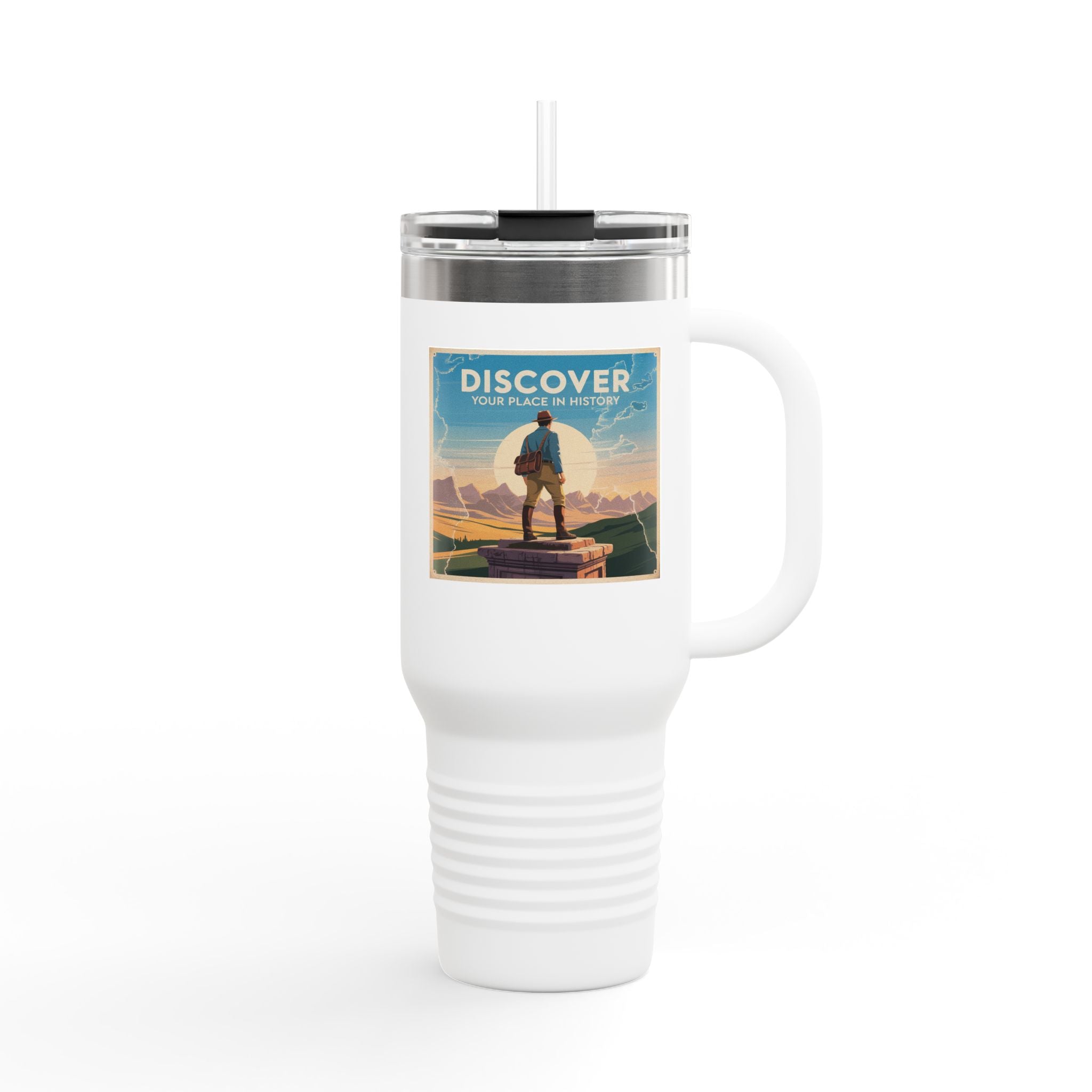 Discover Your Place in History - 40oz Tumbler for Educators