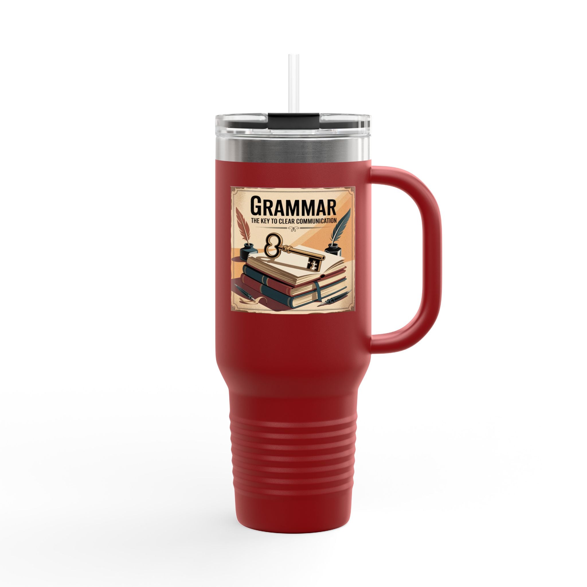 Grammar The Key to Clear Communication - 40oz Tumbler for Educators