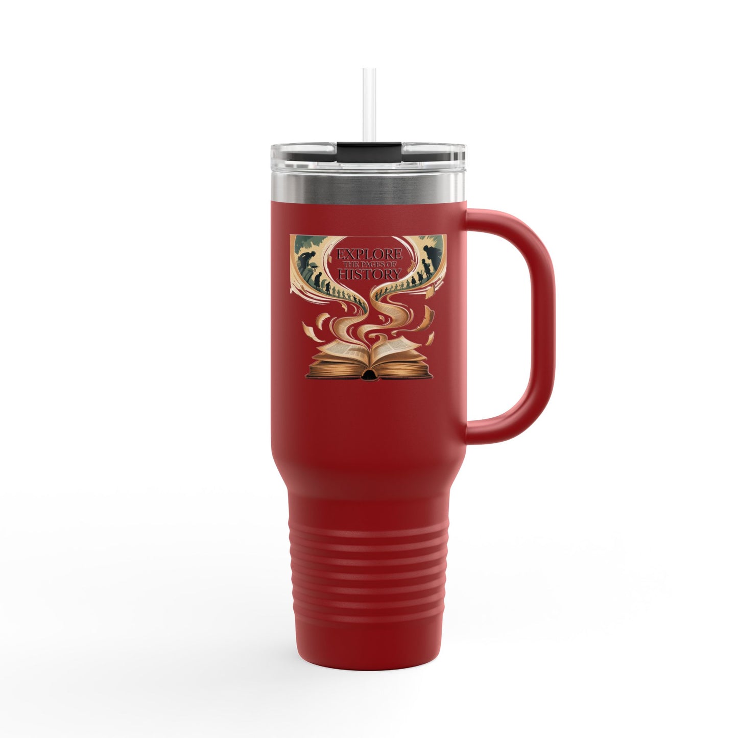 Explore the Pages of History - 40oz Tumbler for Educators