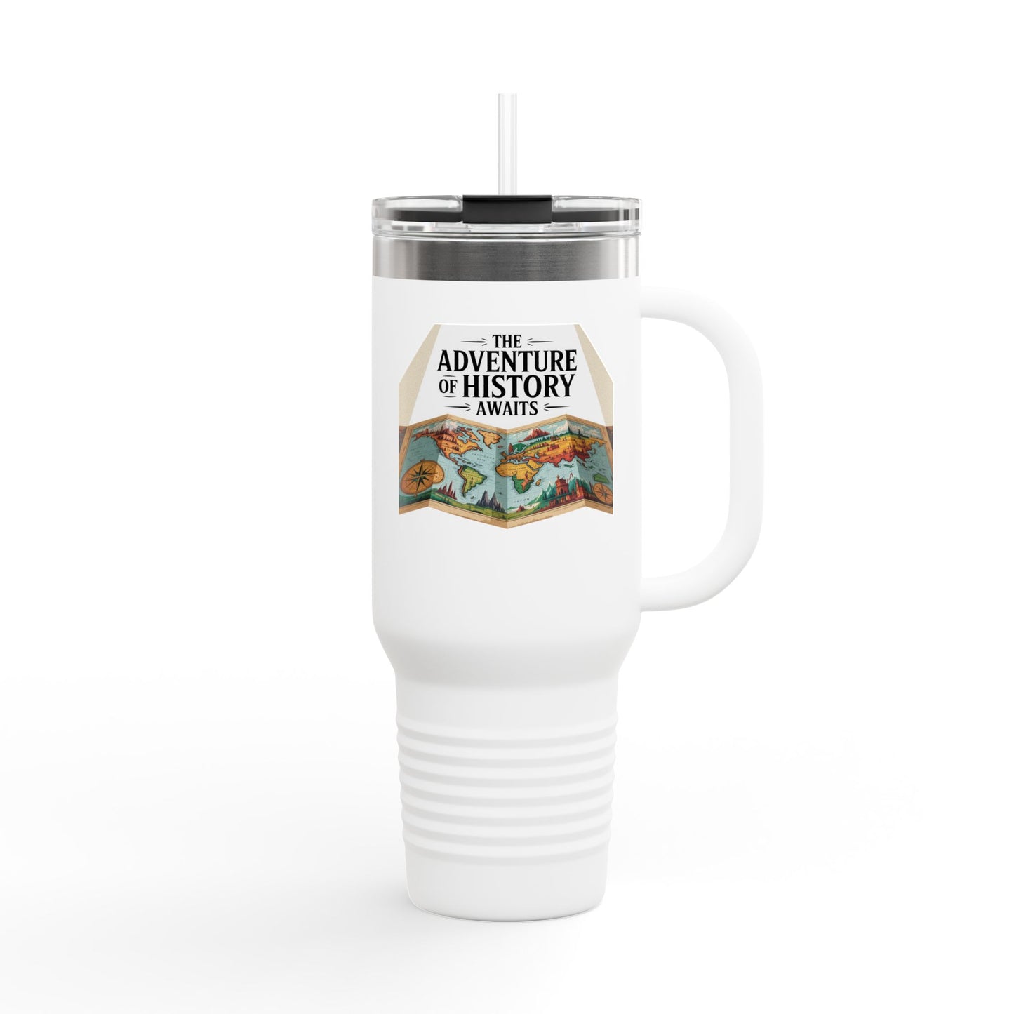 The Adventure of History Awaits - 40oz Tumbler for Educators