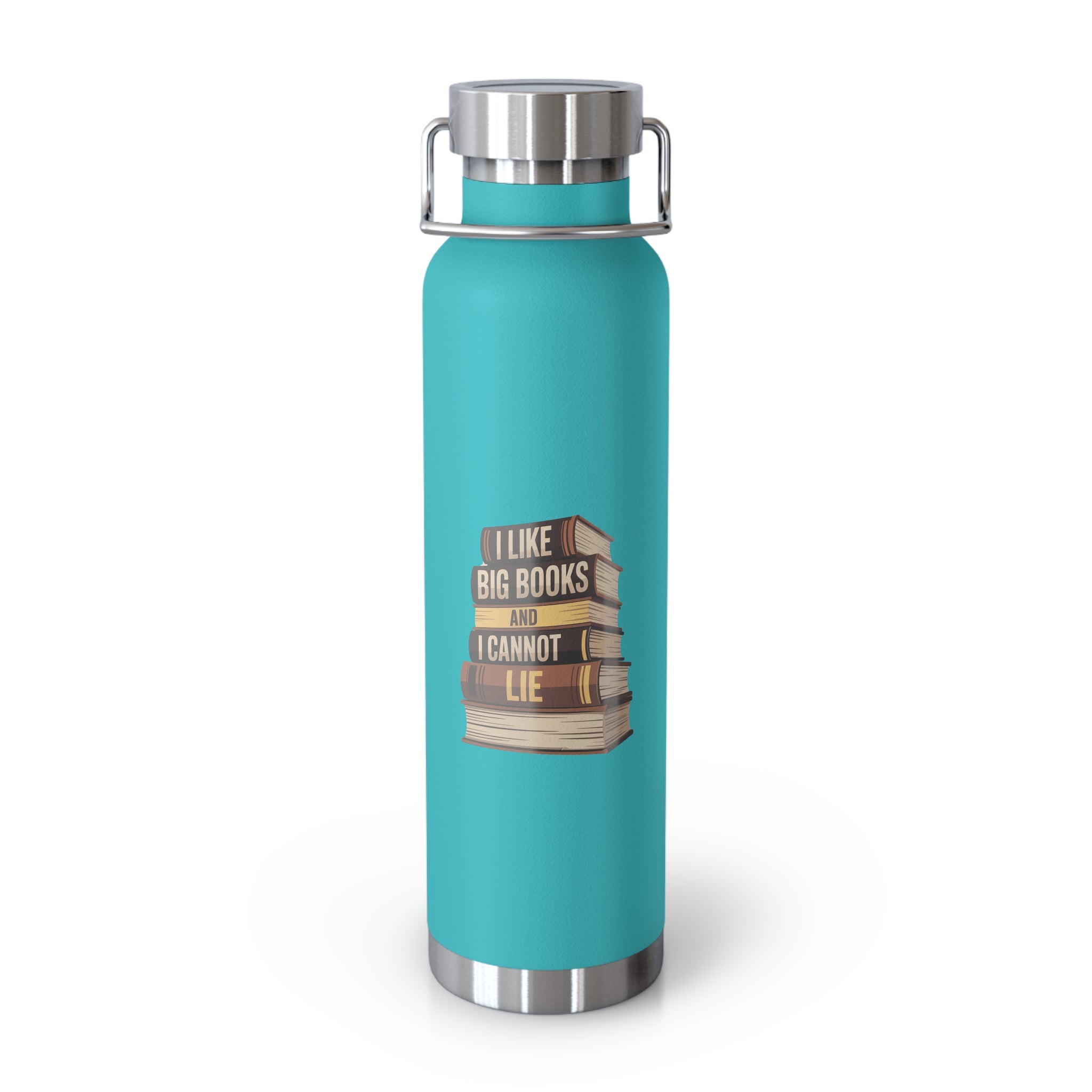 I Like Big Books and I Cannot Lie -22oz Copper Teachers Tumbler