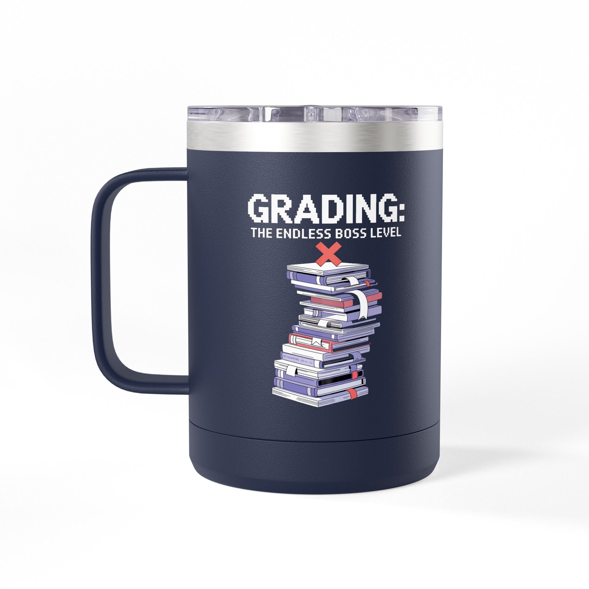 Grading The Endless Boss Level - 15oz Teacher Coffee Mug
