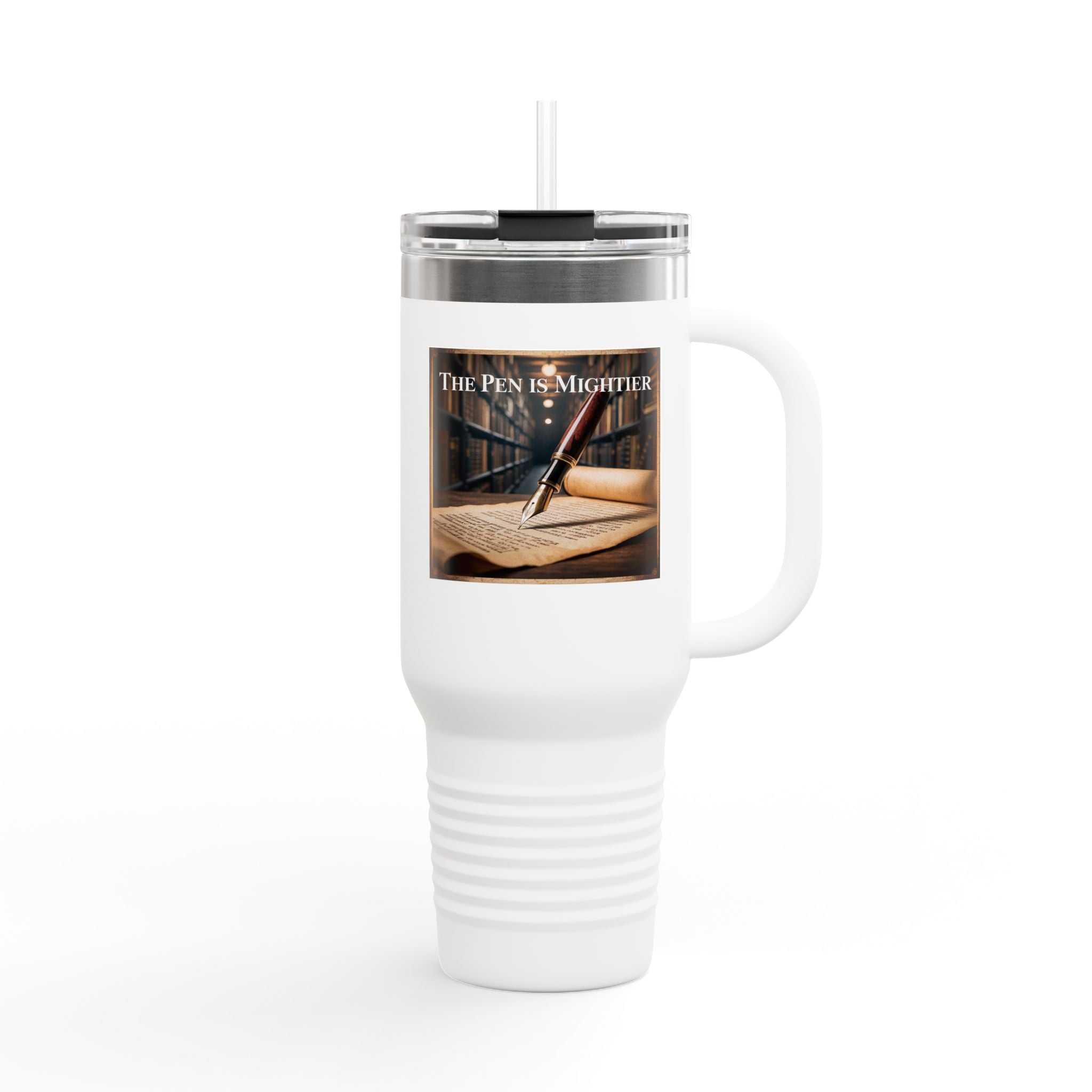 The Pen Is Mightier - 40oz Tumbler for Educators