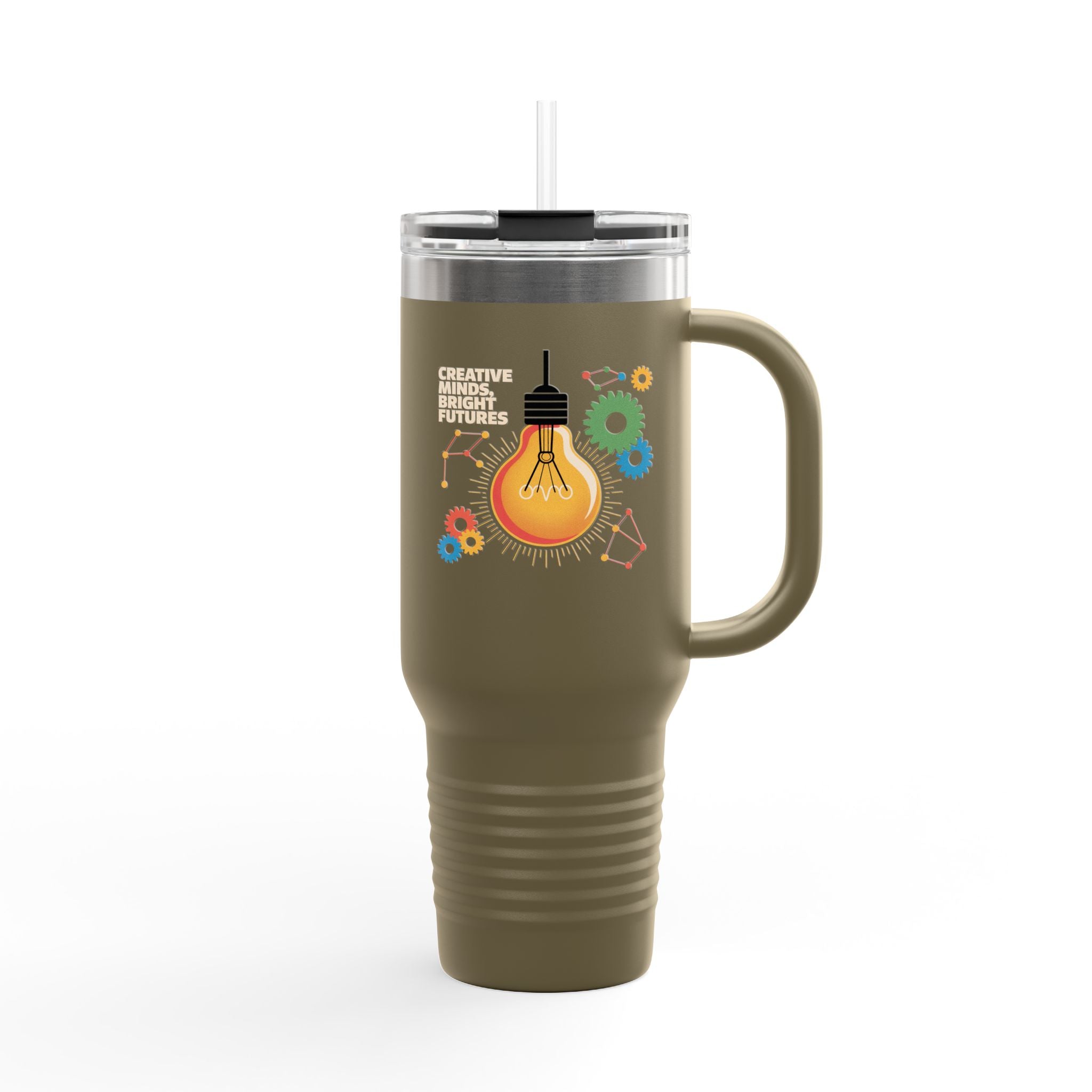 Creative Minds, Bright Futures - 40oz Tumbler for Educators