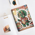 Cartoon Triceratops  -  Lined Spiral Notebook