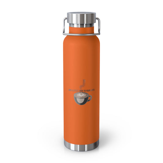 Add a Little Logic to Your Latte -22oz Copper Teachers Tumbler