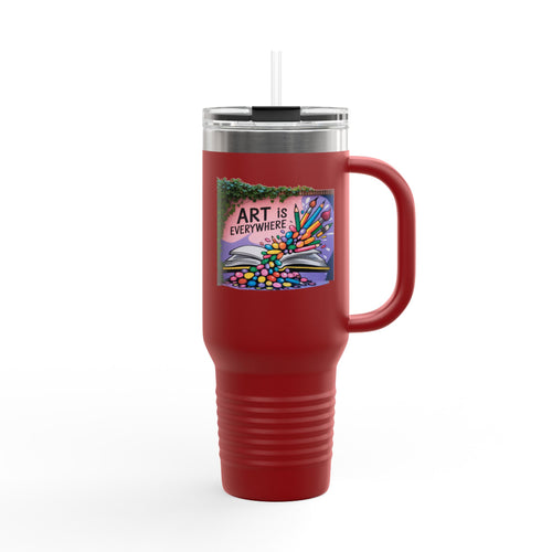 Art is Everywhere - 40oz Tumbler for Educators