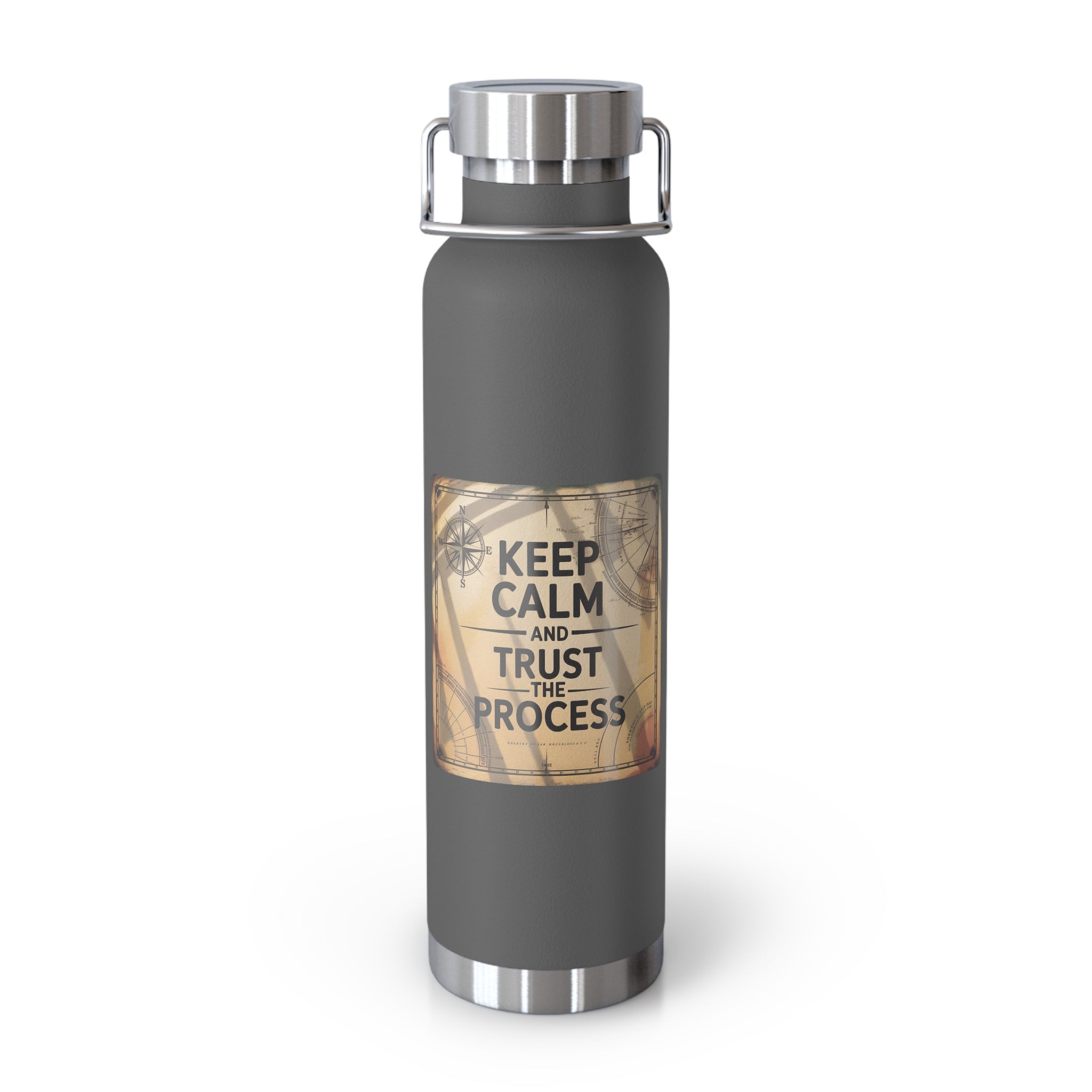 Keep Calm and Trust the Process -22oz Copper Teachers Tumbler