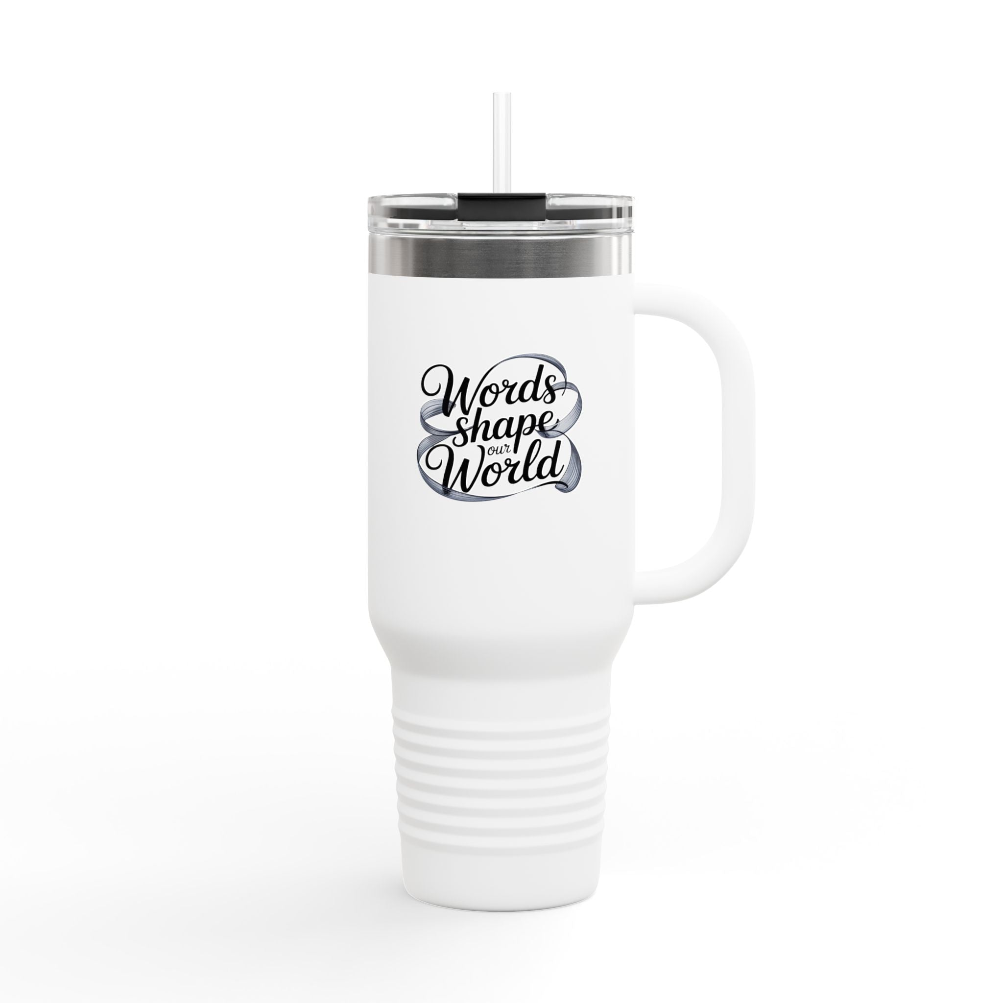 Words Shape Our World - 40oz Tumbler for Educators