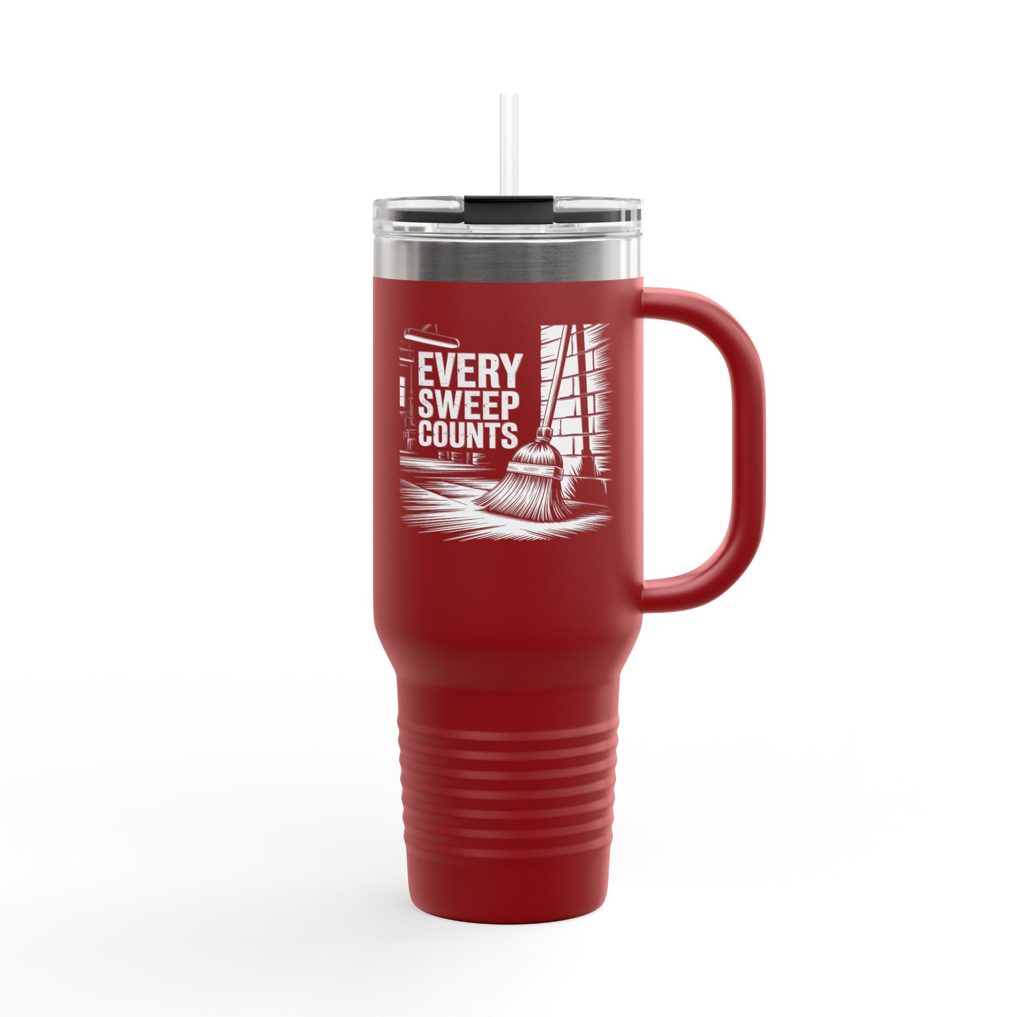 Every Sweep Counts - 40oz Tumbler for Educators