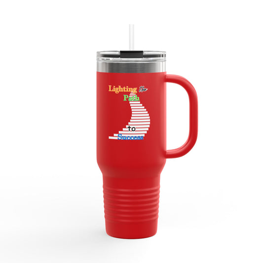 Lighting The Path to Success - 40oz Tumbler perfect for our classroom heros