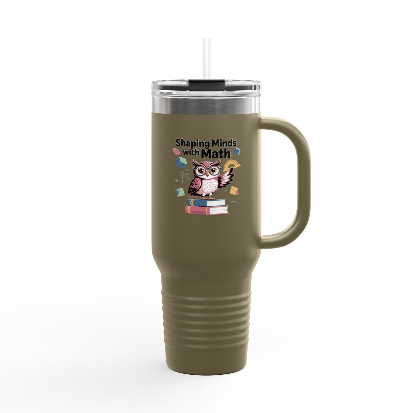 Shaping Minds with Math - 40oz Tumbler for Educators