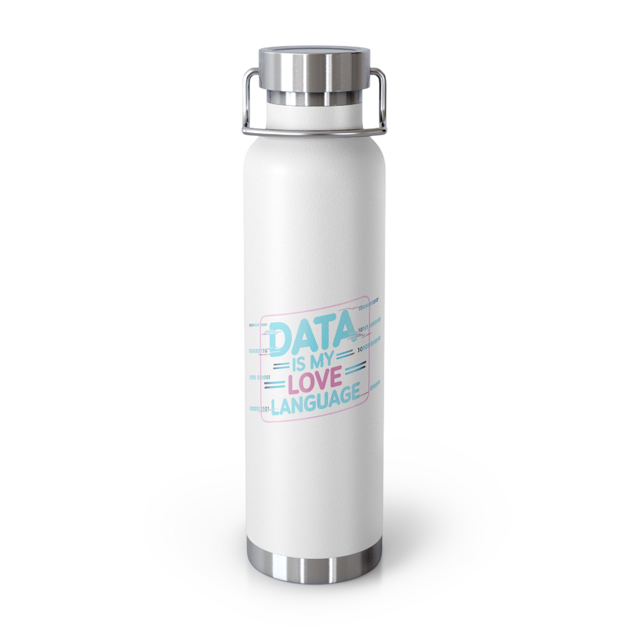 Data is my Love Language -22oz Copper Teachers Tumbler