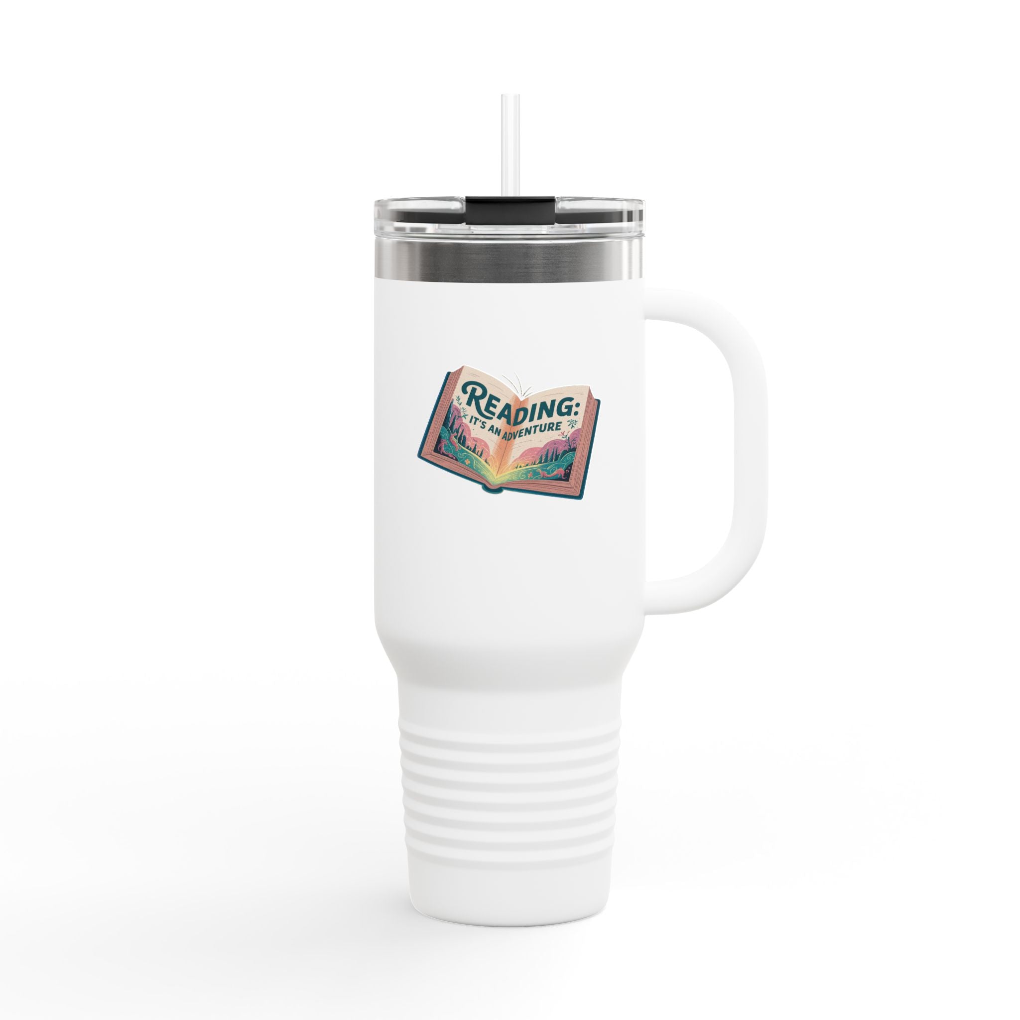 Reading It's an Adventure - 40oz Tumbler for Educators