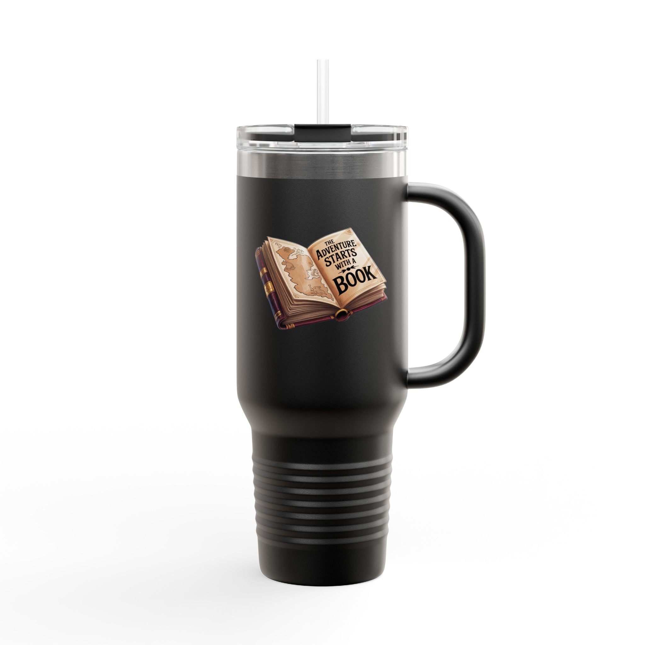 The Adventure Starts With a Book - 40oz Tumbler for Educators