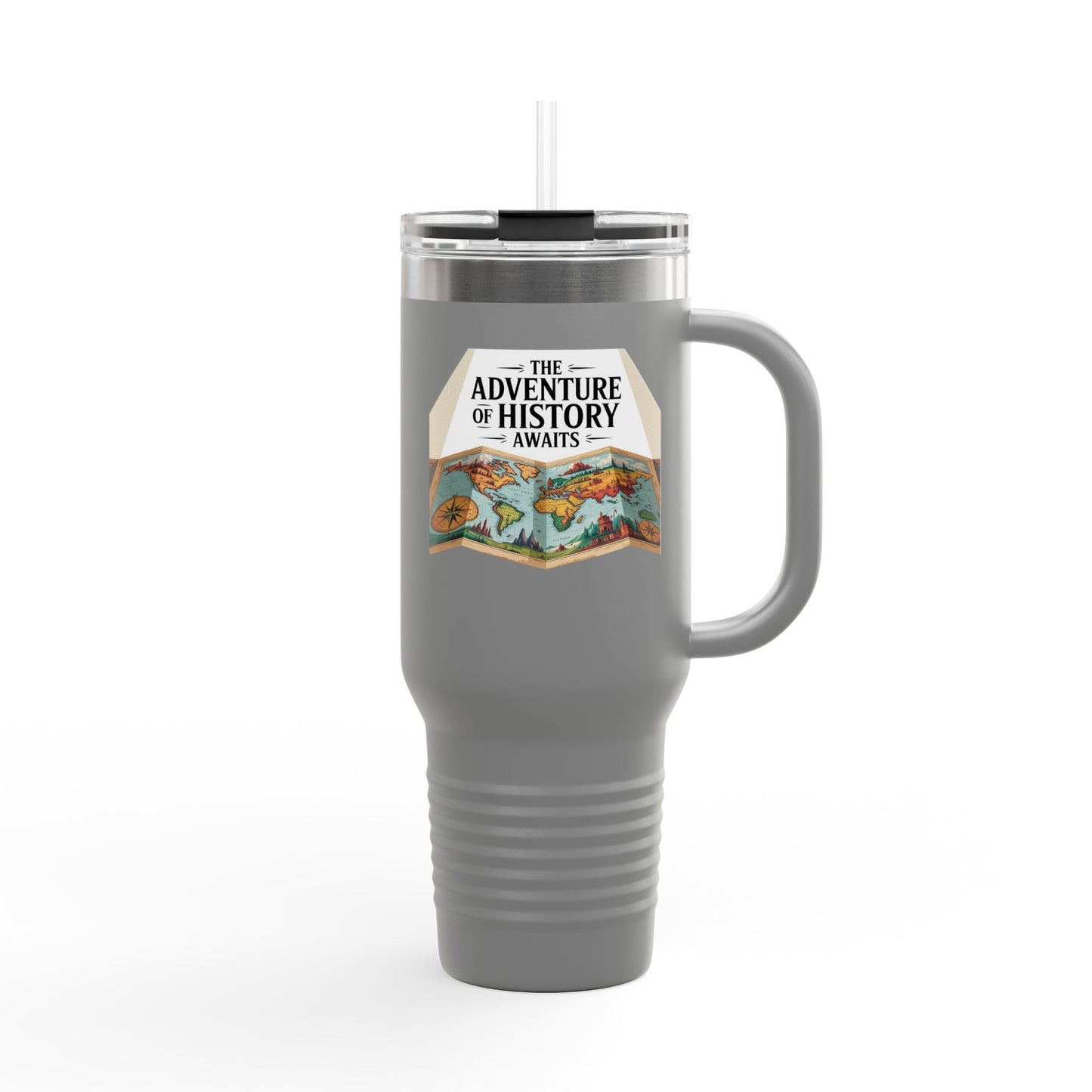 The Adventure of History Awaits - 40oz Tumbler for Educators